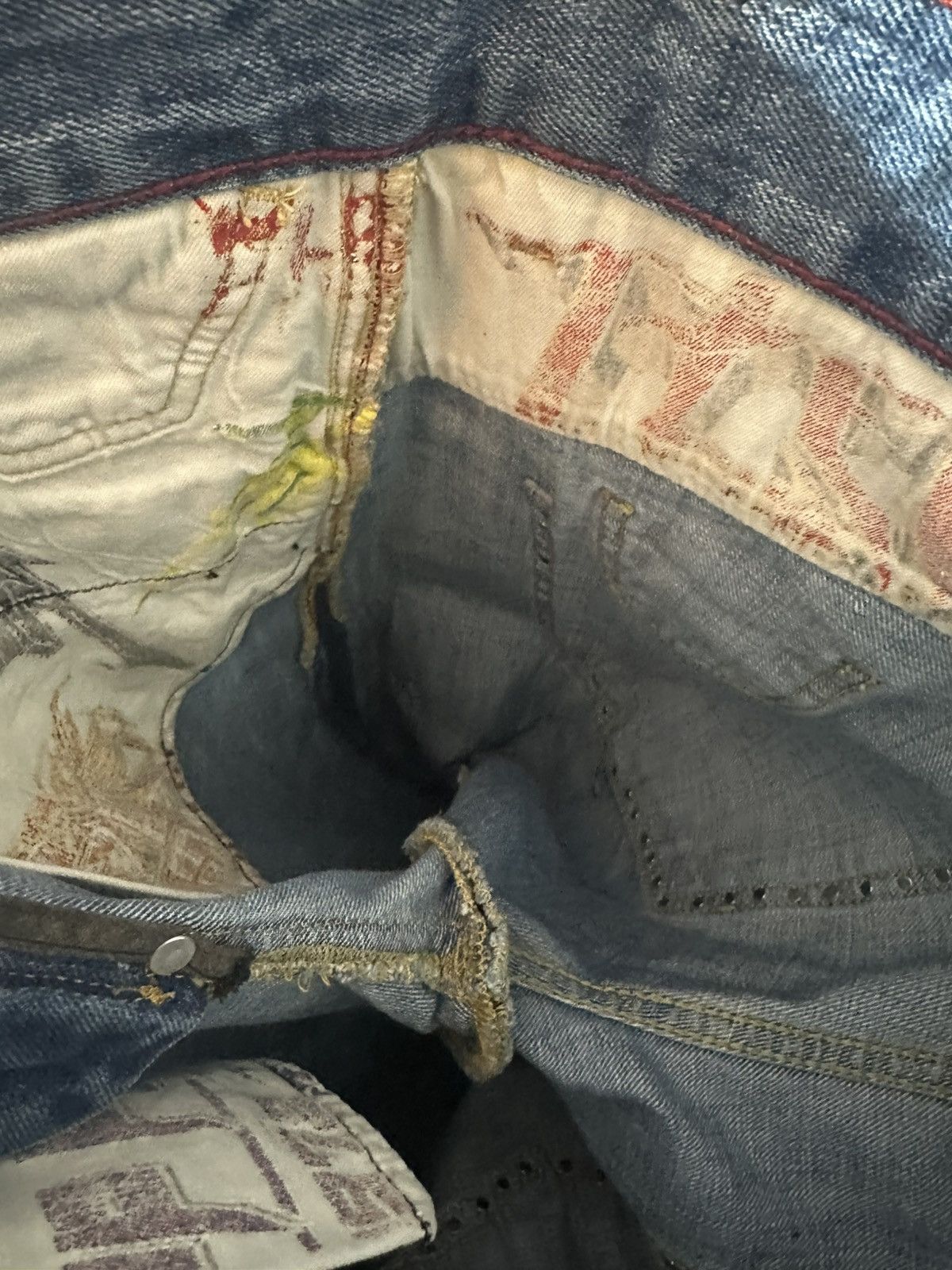 Philipp Plein Philipp Plein Patchwork Denim Size US 32 / EU 48 - 20 Thumbnail