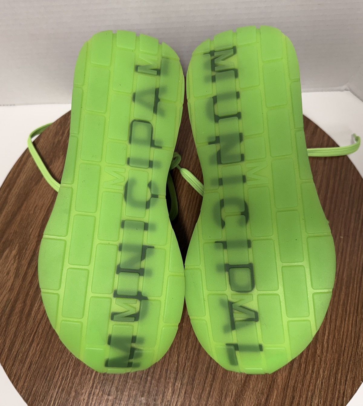 Other M.Float Suede Municipal Sneakers Lime Green/Black Laces Size US 8.5 / EU 41-42 - 11 Thumbnail