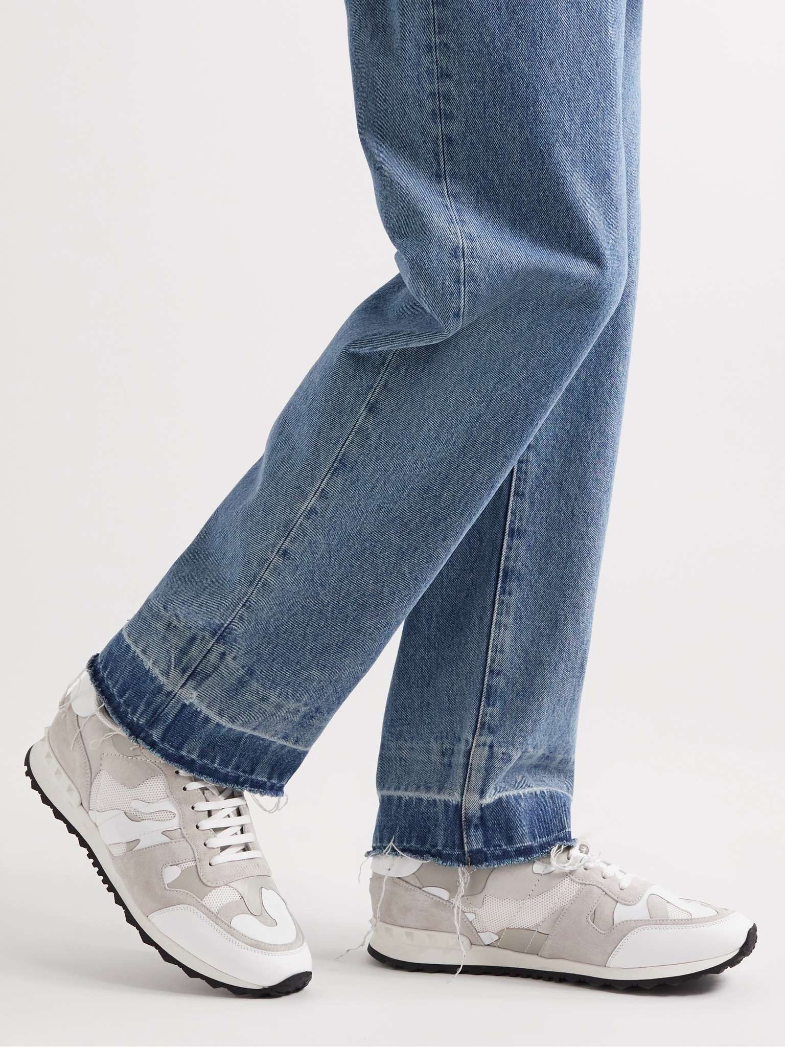Valentino o1y0525 Low-Top Sneakers in Light Gray/White Size US 8 / EU 41 - 5 Thumbnail