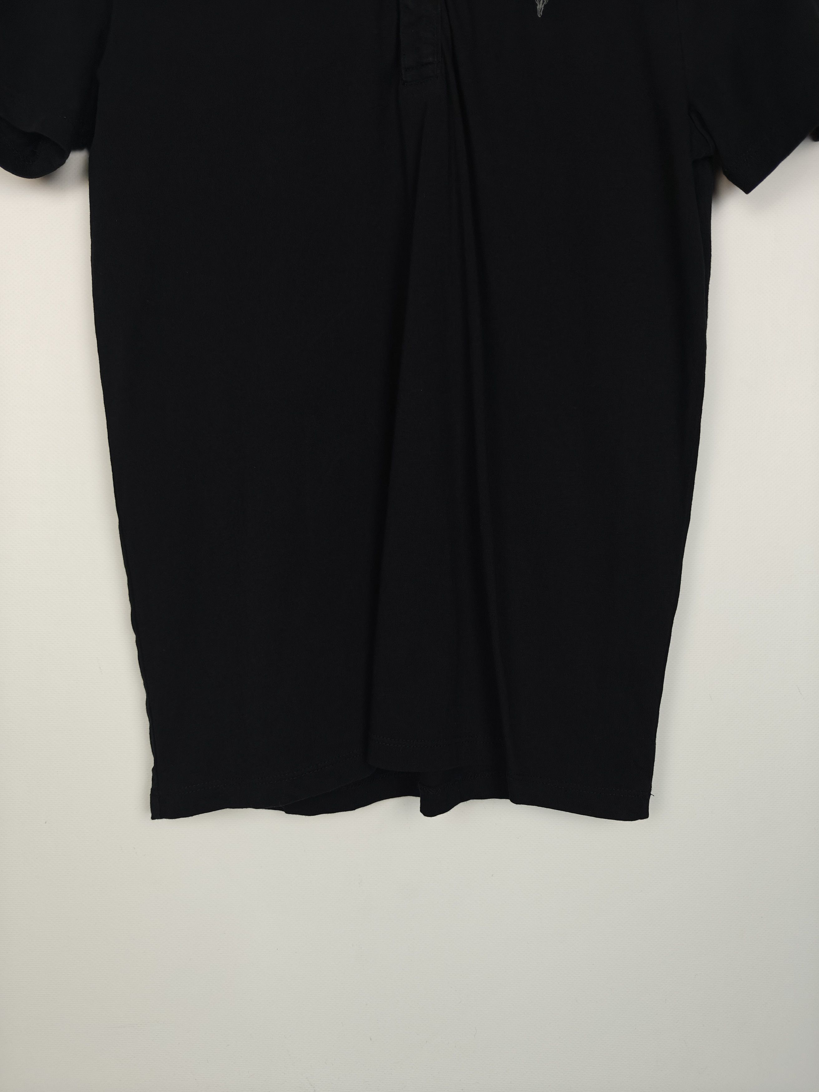 Allsaints Allsaints Polo T-Shirt Grail Polo Tee Black size M Size US M / EU 48-50 / 2 - 3 Thumbnail