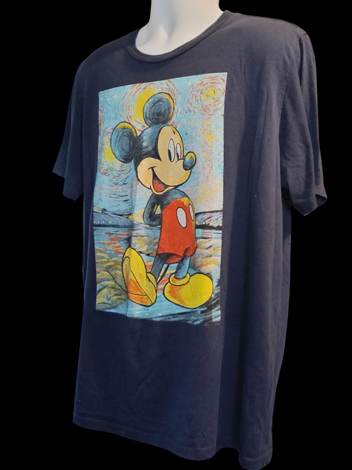 Disney Men's Navy Blue Mickey Mouse Graphic T-Shirt Size US XXL / EU 58 / 5 - 5 Thumbnail