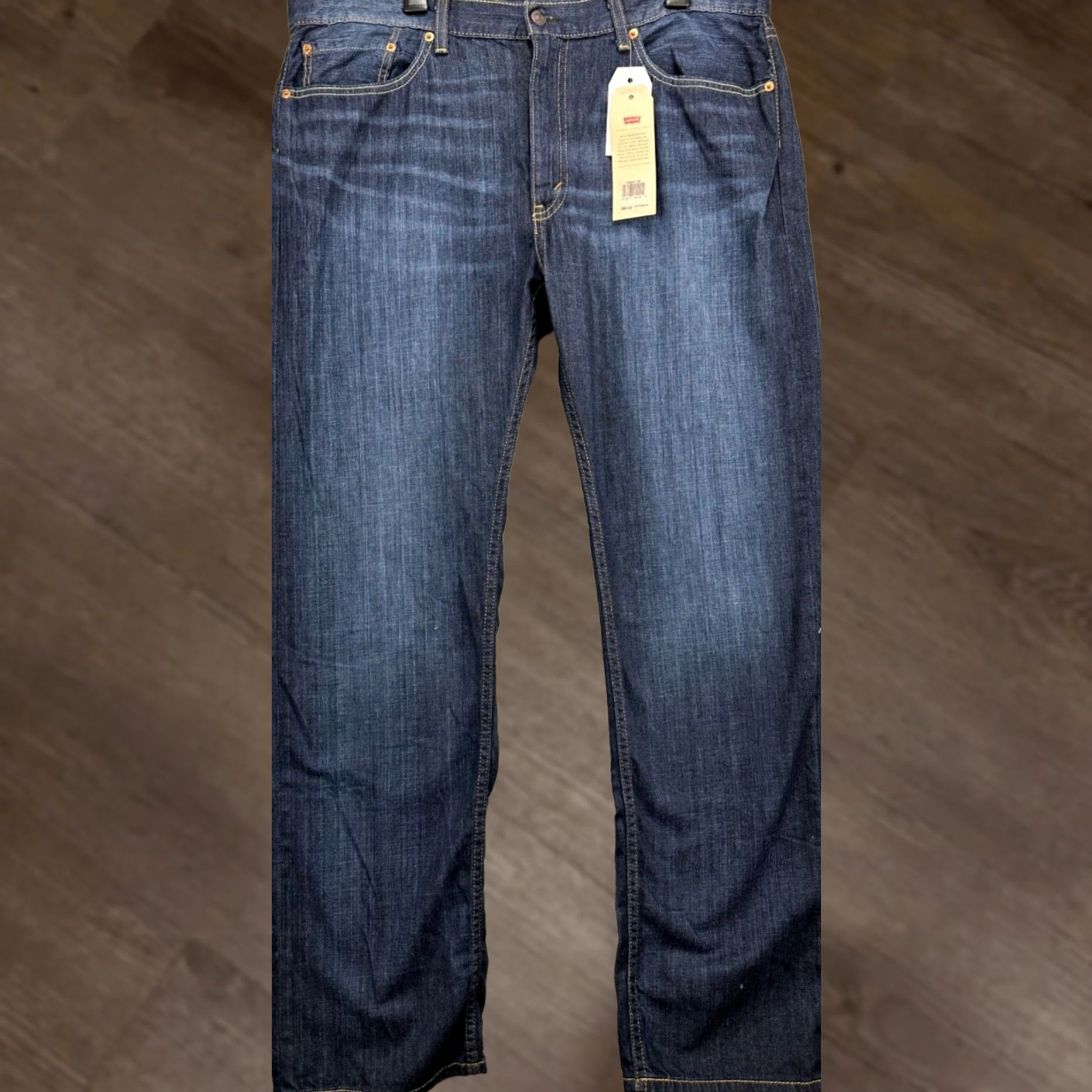Levi's VINTAGE Levis 505 Jeans Mens 38X32 Blue Regular Fit Straight Denim 5 Pockets Red Tab Jeans Mens Regular Size US 38 / EU 54 - 1 Thumbnail