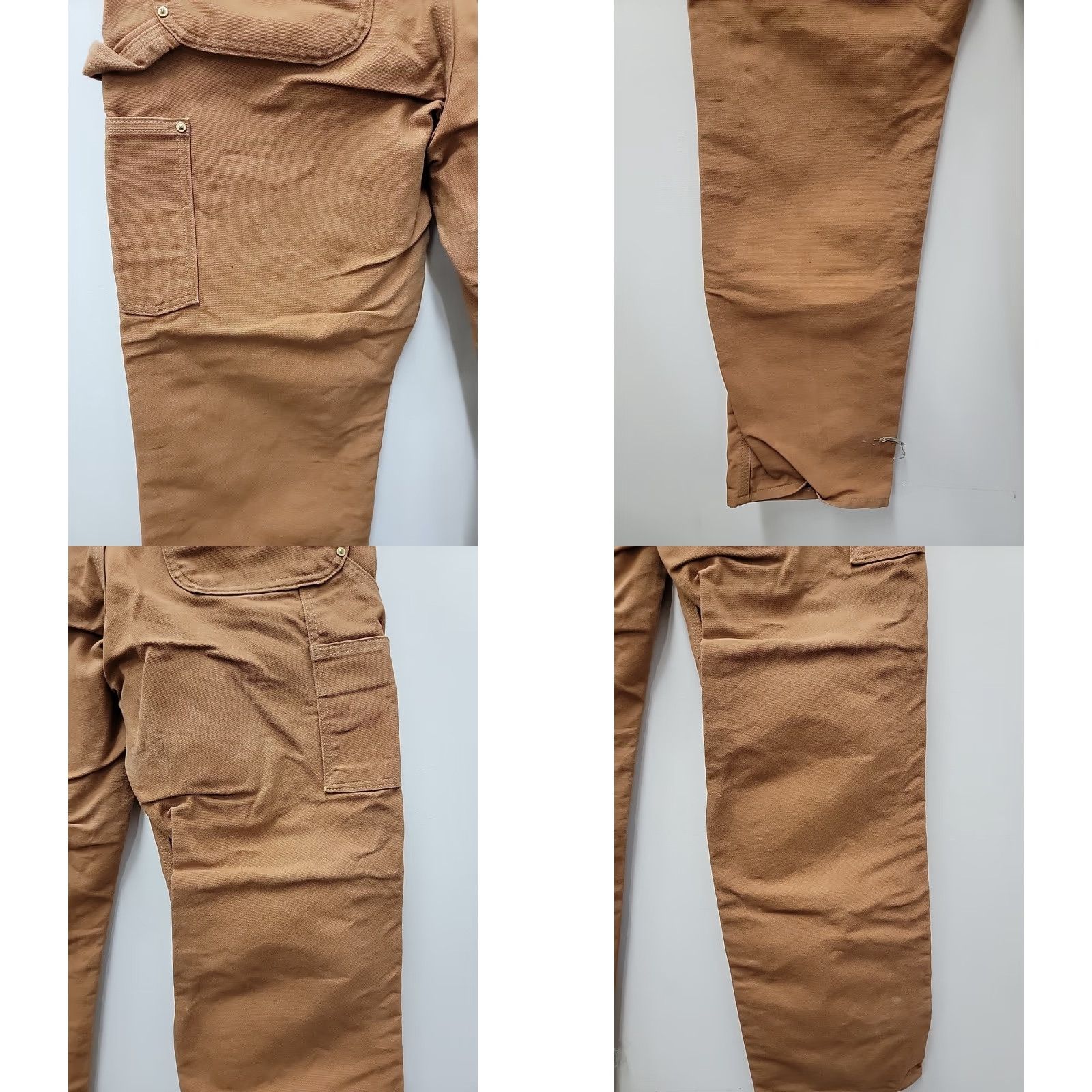 Carhartt VINTAGE Carhartt Pants Double Knee Brown 32x32 Men Inseam 32 Painter Carpenter Boys? Size US 32 / EU 48 - 8 Thumbnail