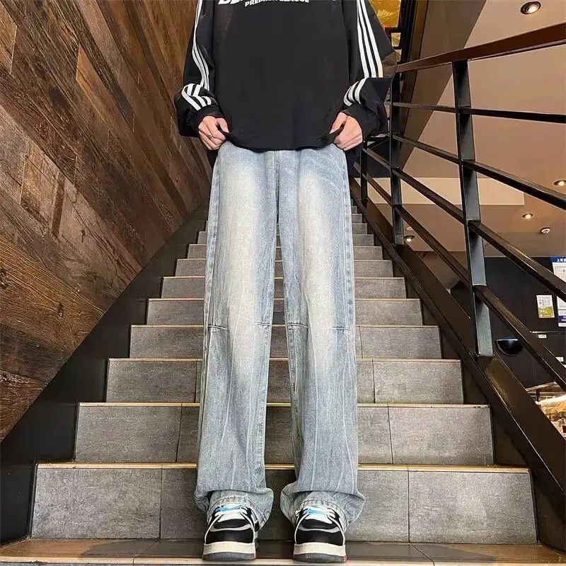 Japanese Brand Retro loose high street micro flared jeans Size US 32 / EU 48 - 3 Thumbnail