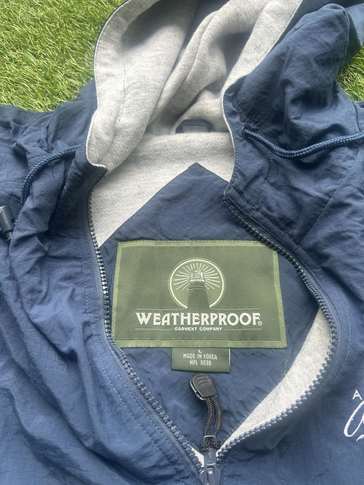 Vintage Vintage90’s America Online Windbreaker Jacket Size US L / EU 52-54 / 3 - 3 Thumbnail