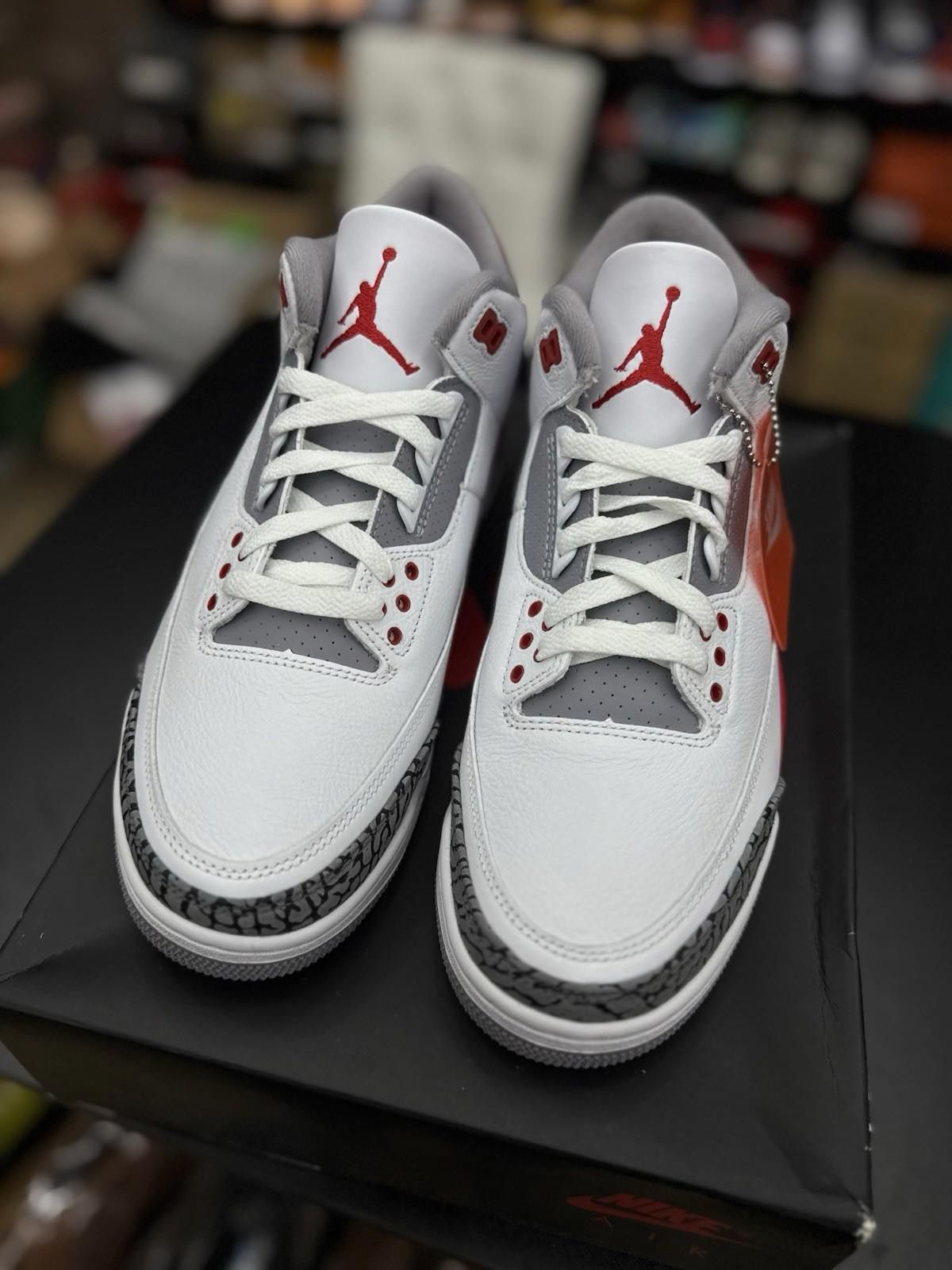 Nike Size 10.5 - Nike Air Jordan 3 Fire Red 2022 DN3707-160 OG Size US 10.5 / EU 43-44 - 7 Thumbnail