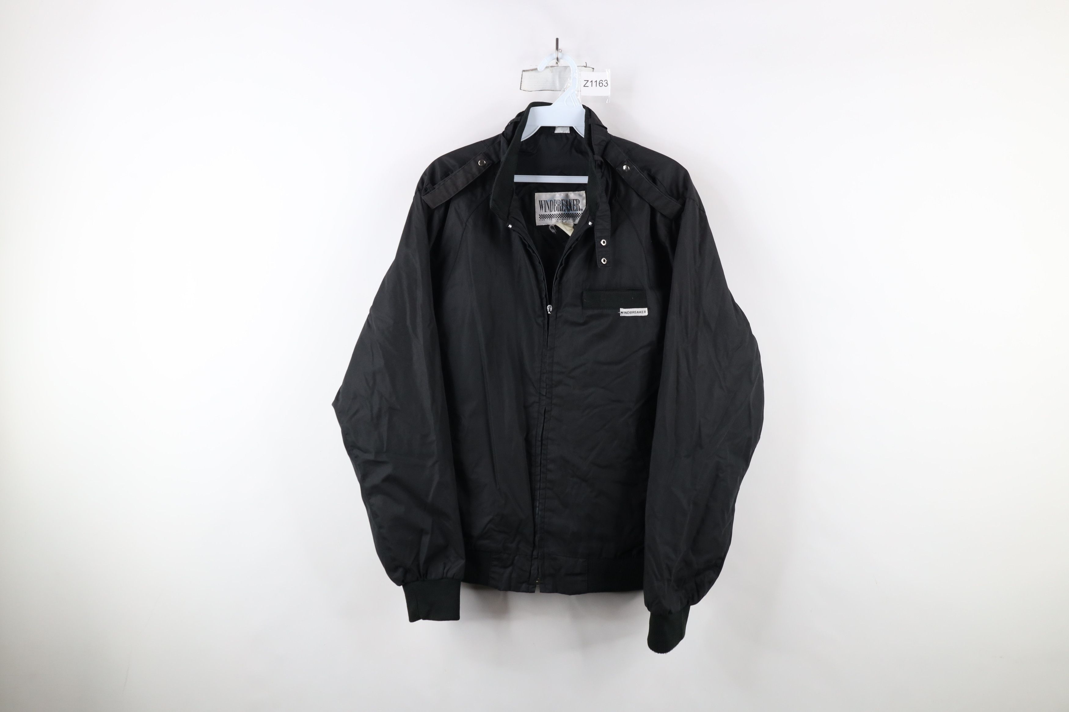 Vintage Vintage 80s 90s Streetwear Full Zip Cafe Racer Bomber Jacket Size US M / EU 48-50 / 2 - 1 Thumbnail