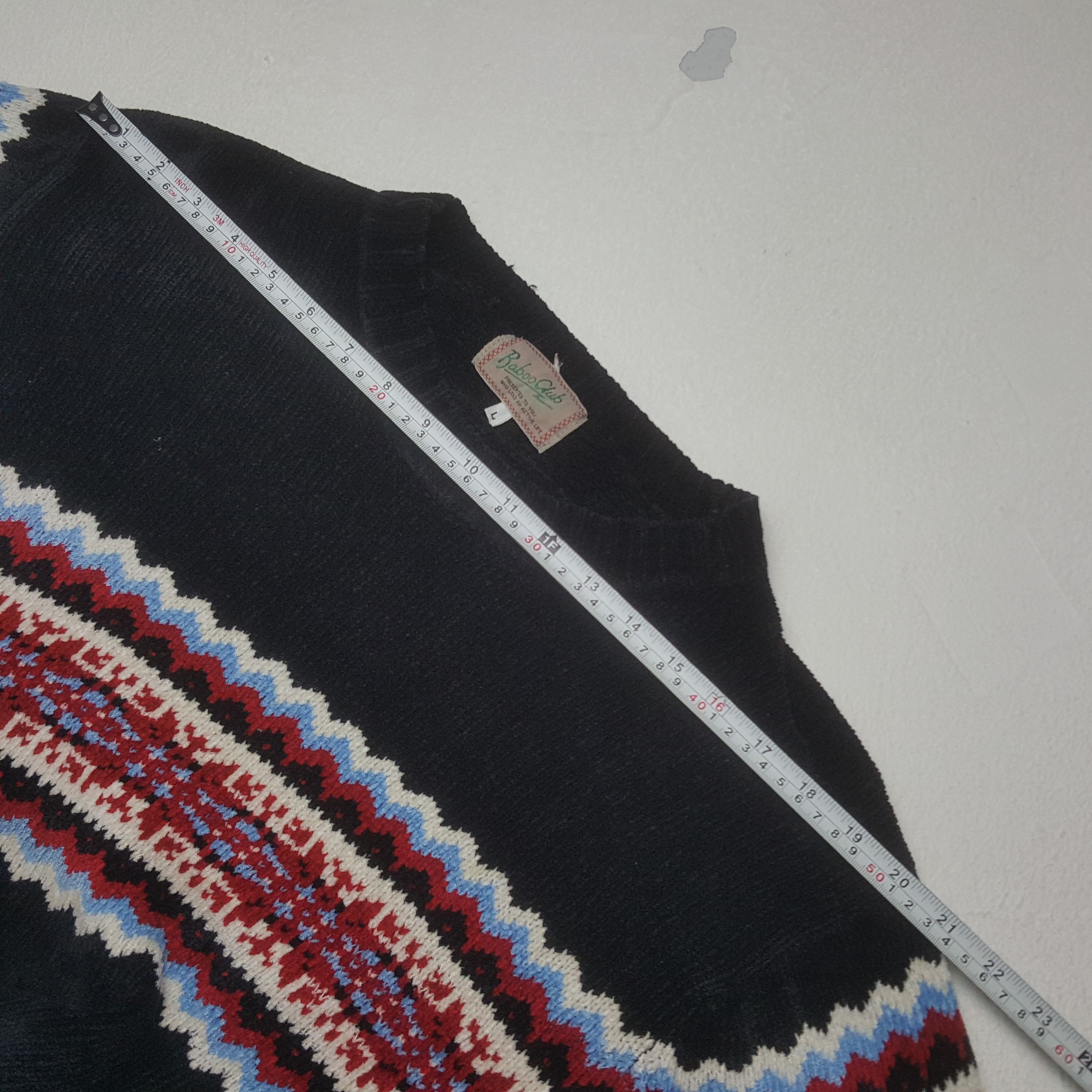 Japanese Brand Vintage Baboo Club Winter Knitted Sweatshirt Size US M / EU 48-50 / 2 - 7 Thumbnail