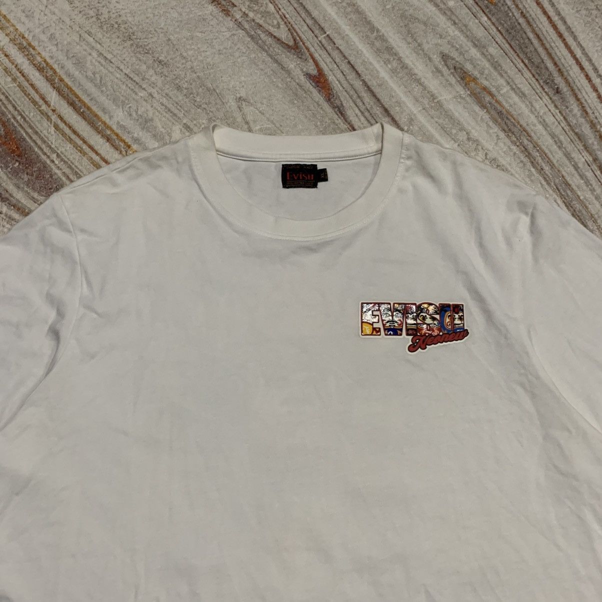 Evisu Tshirt Evisu Daruma Moto Club Size US XL / EU 56 / 4 - 3 Thumbnail