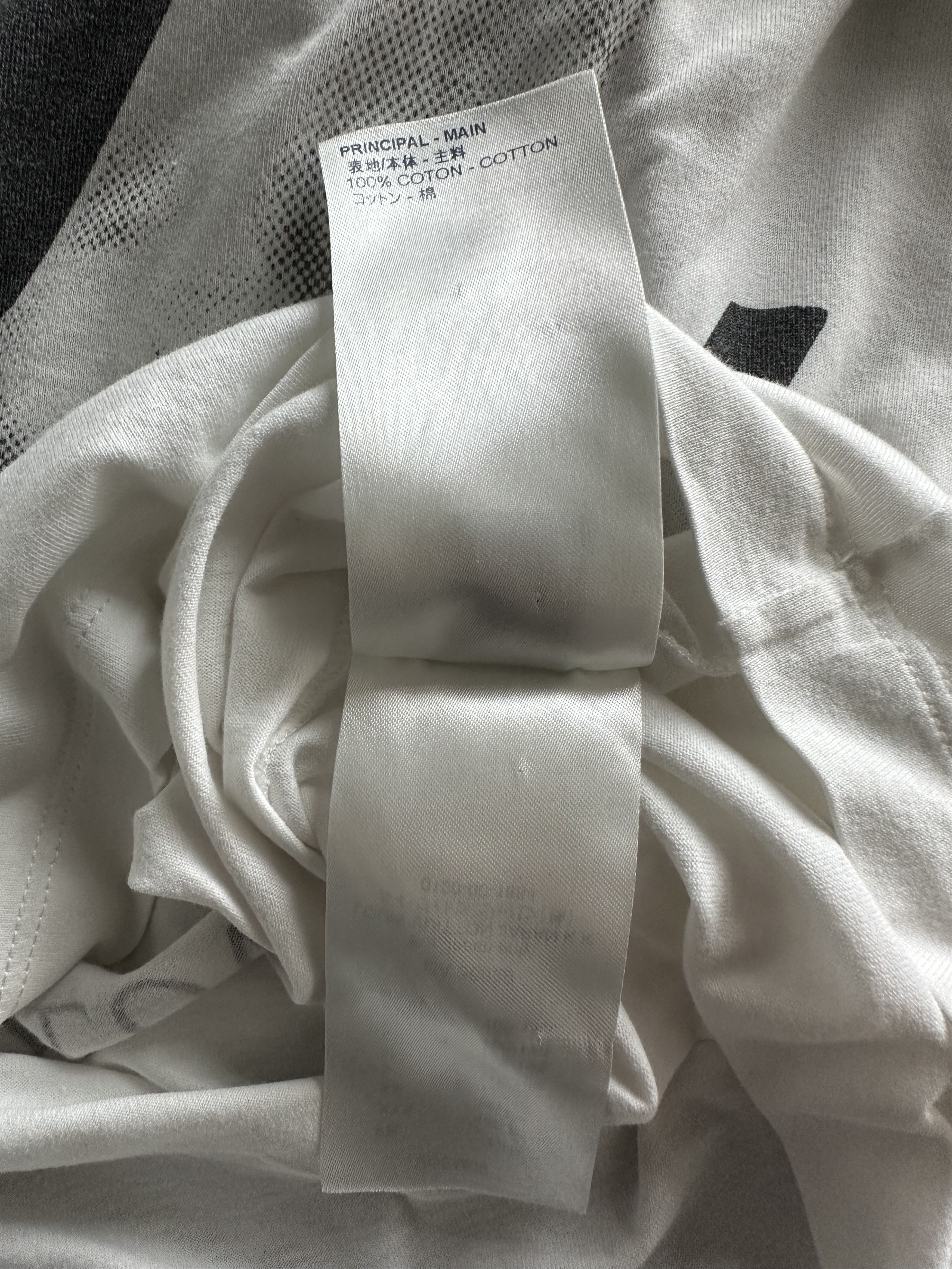 Louis Vuitton Louis Vuitton White Peace & Love T-Shirt Size US S / EU 44-46 / 1 - 4 Thumbnail
