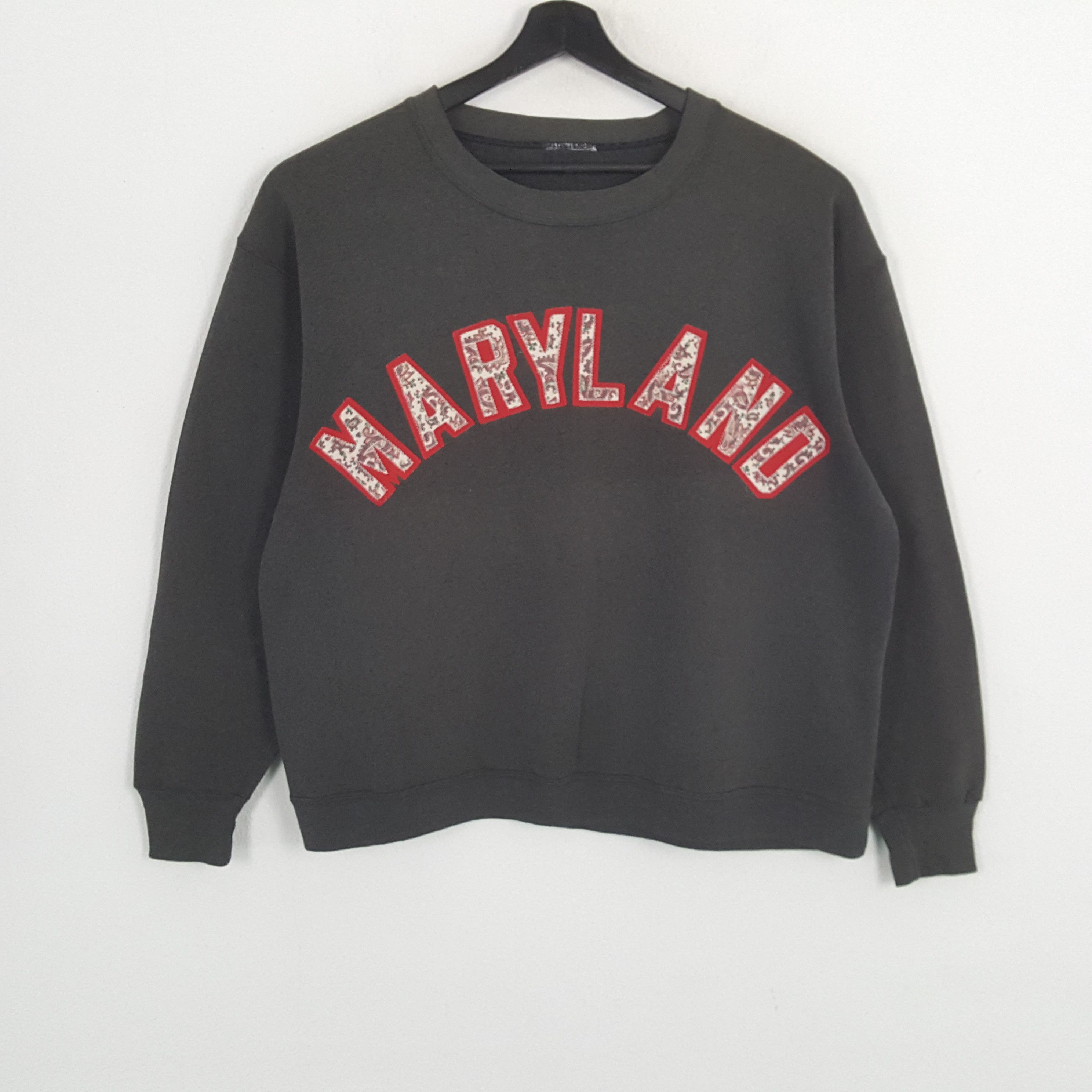 Vintage MARYLAND Streetwear Style Sweatshirt Size US L / EU 52-54 / 3 - 1 Thumbnail