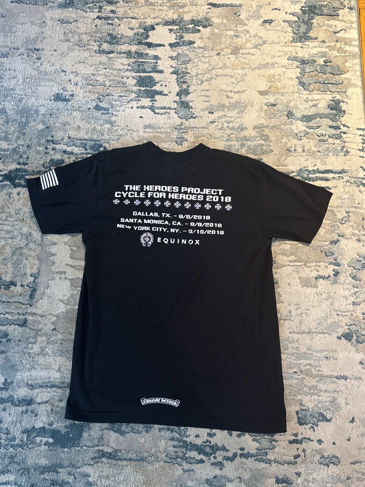 Chrome Hearts Chrome Hearts Hero’s Project tee Size US L / EU 52-54 / 3 - 9 Thumbnail