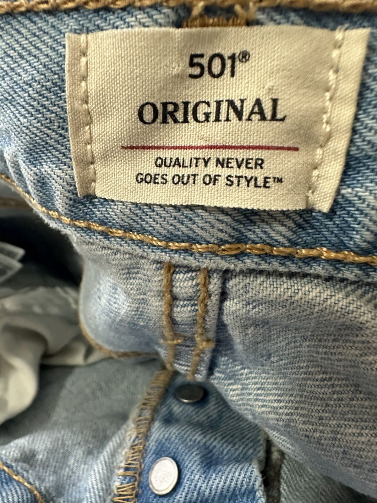 Levi's Levi's 501 Original Chaps jeans Size US 32 / EU 48 - 6 Thumbnail
