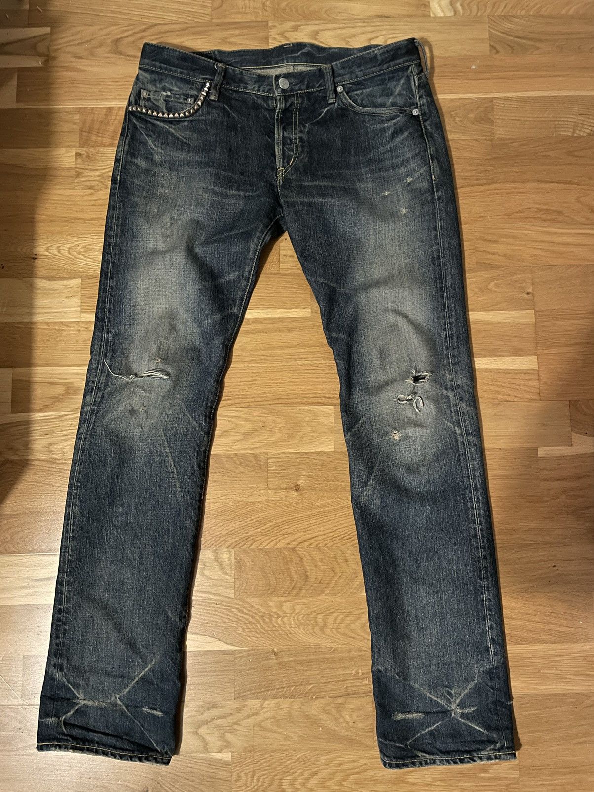 Hysteric Glamour Studded Jeans