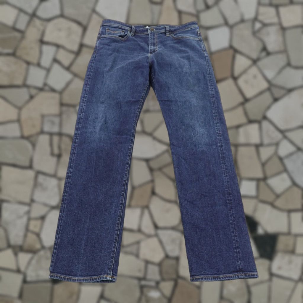 Denime Revtown Jeans Mens 38x34 Blue Decade Denim Straight Leg Automatic Biker Pants 28x34 Regular Blue Denim Jeans Revtown Size US 28 / EU 44 - 1 Thumbnail