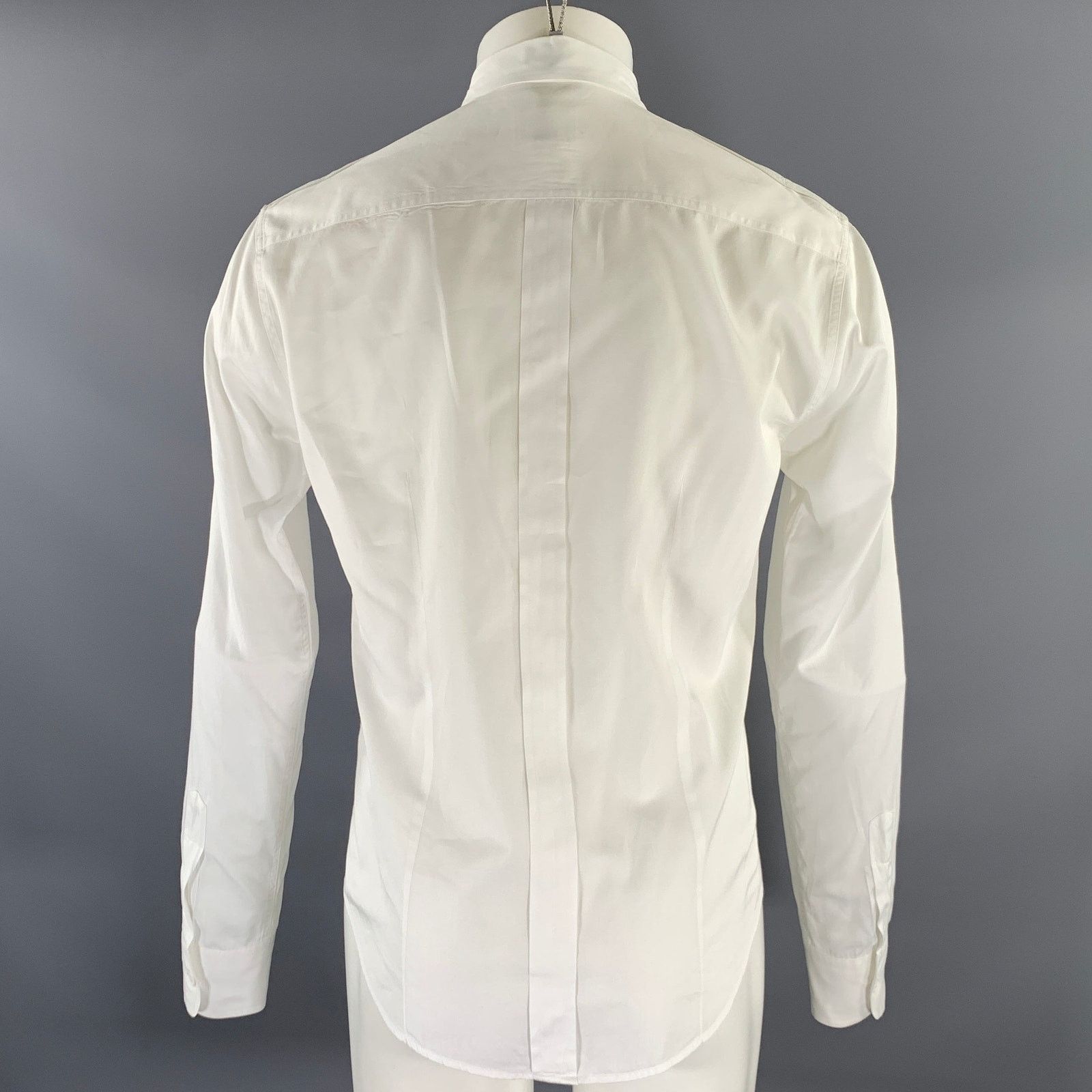 Band Of Outsiders BAND OF OUTSIDERS Size M White Cotton Military LS Shirt Size US M / EU 48-50 / 2 - 5 Thumbnail