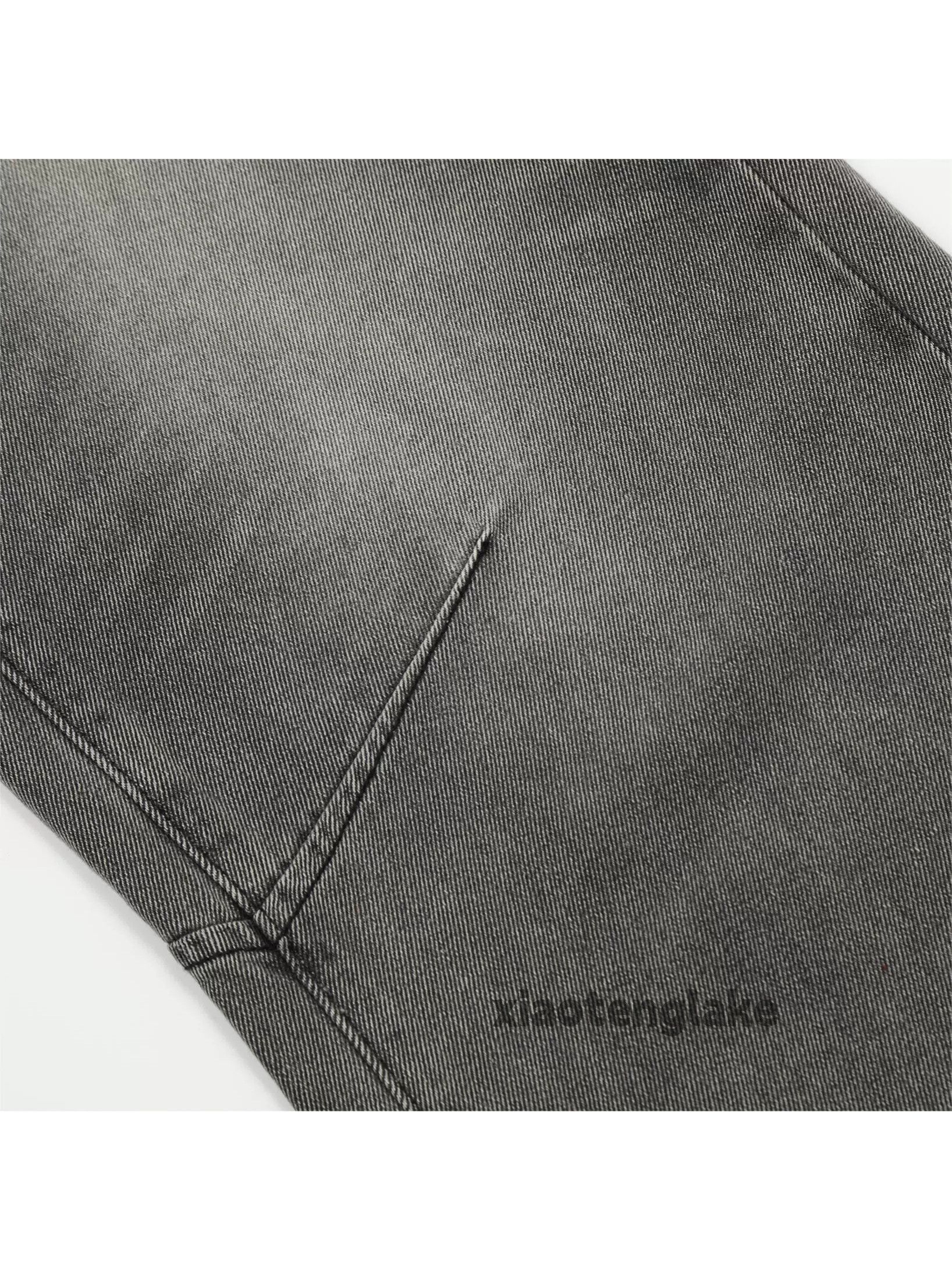 Jean × Vintage washed faded cleanfit yuppie loose baggy jeans Size US 32 / EU 48 - 6 Thumbnail