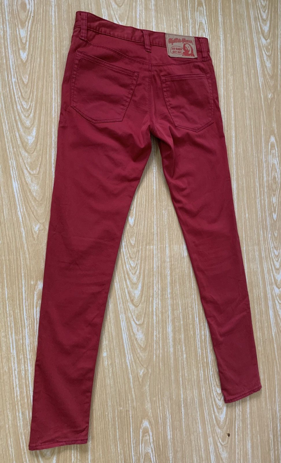 Hysteric Glamour Rare Iconic Hysteric Glamour Go Baby Go!Go! Skinny Jean Pant Size 27" / US 4 / IT 40 - 8 Thumbnail