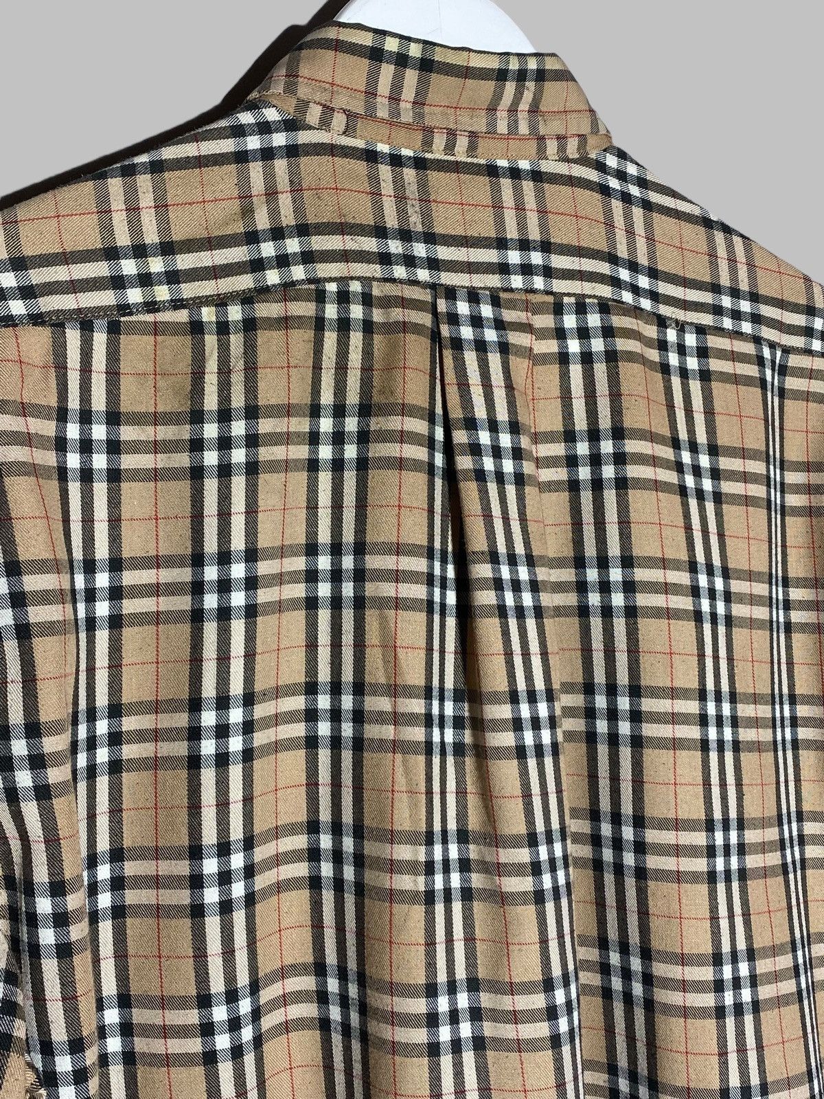 Polo Ralph Lauren 🔥 VNTG POLO RALPH LAUREN NOVA CHECK PATTERN BURBERRY VIBES Size US L / EU 52-54 / 3 - 12 Thumbnail
