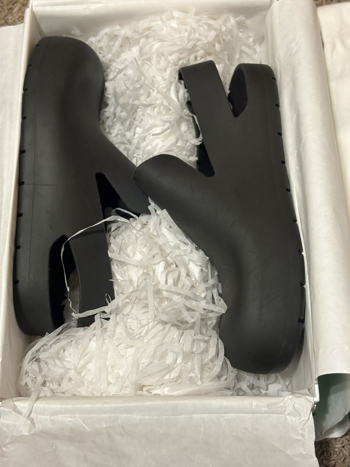 Bottega Veneta BOTTEGA VENETA Black Puddle Sandal Loafers Size US 7 / EU 40 - 20 Thumbnail