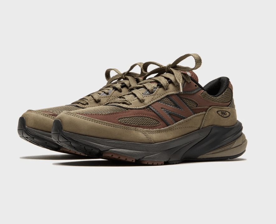 New Balance New Balance Made in USA 990v6 Dark Camo - Sz. 9 Size US 9 / EU 42 - 2 Thumbnail