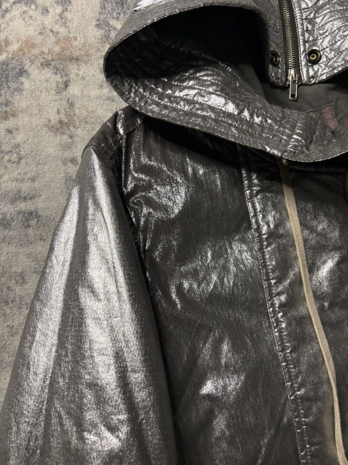 Rick Owens Rick Owens SAMPLE Fw13 Plinth Glitter Exploder Jacket Size US M / EU 48-50 / 2 - 9 Thumbnail