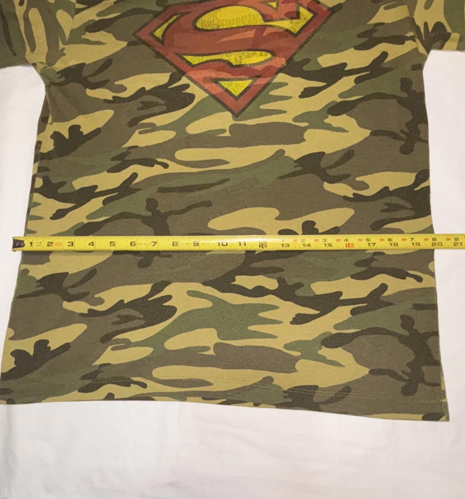Ben Sherman Vintage Superman Camouflage T-Shirt Size US L / EU 52-54 / 3 - 8 Thumbnail