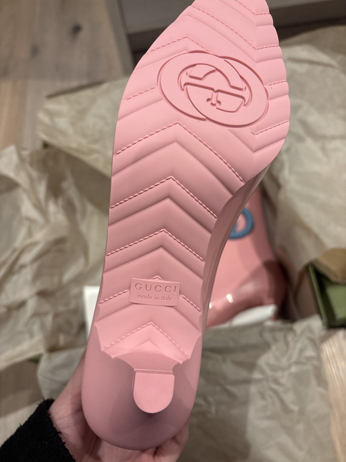Gucci Gucci rain boots Size US 7 / IT 37 - 4 Thumbnail