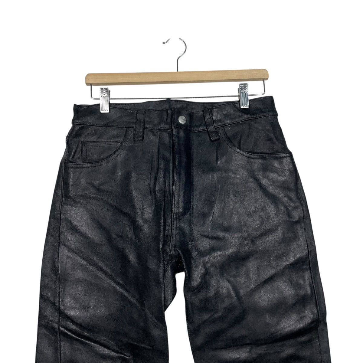 Japanese Brand Japanese Brand NCB Motorcycle Riding Leather Pant Size US 30 / EU 46 - 2 Thumbnail