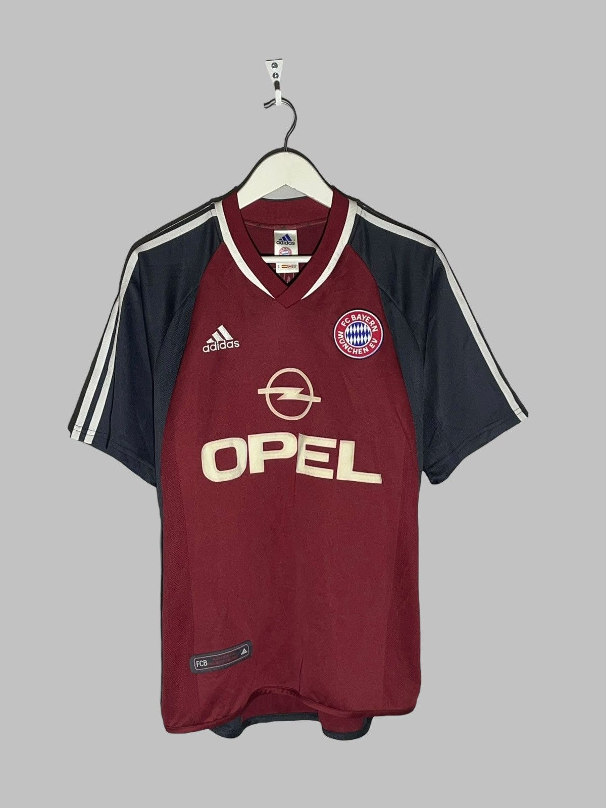 Adidas × Vintage #9 Elber Bayern Munchen Adidas 2001/02 Vintage Home Jersey Size US S / EU 44-46 / 1 - 2 Thumbnail