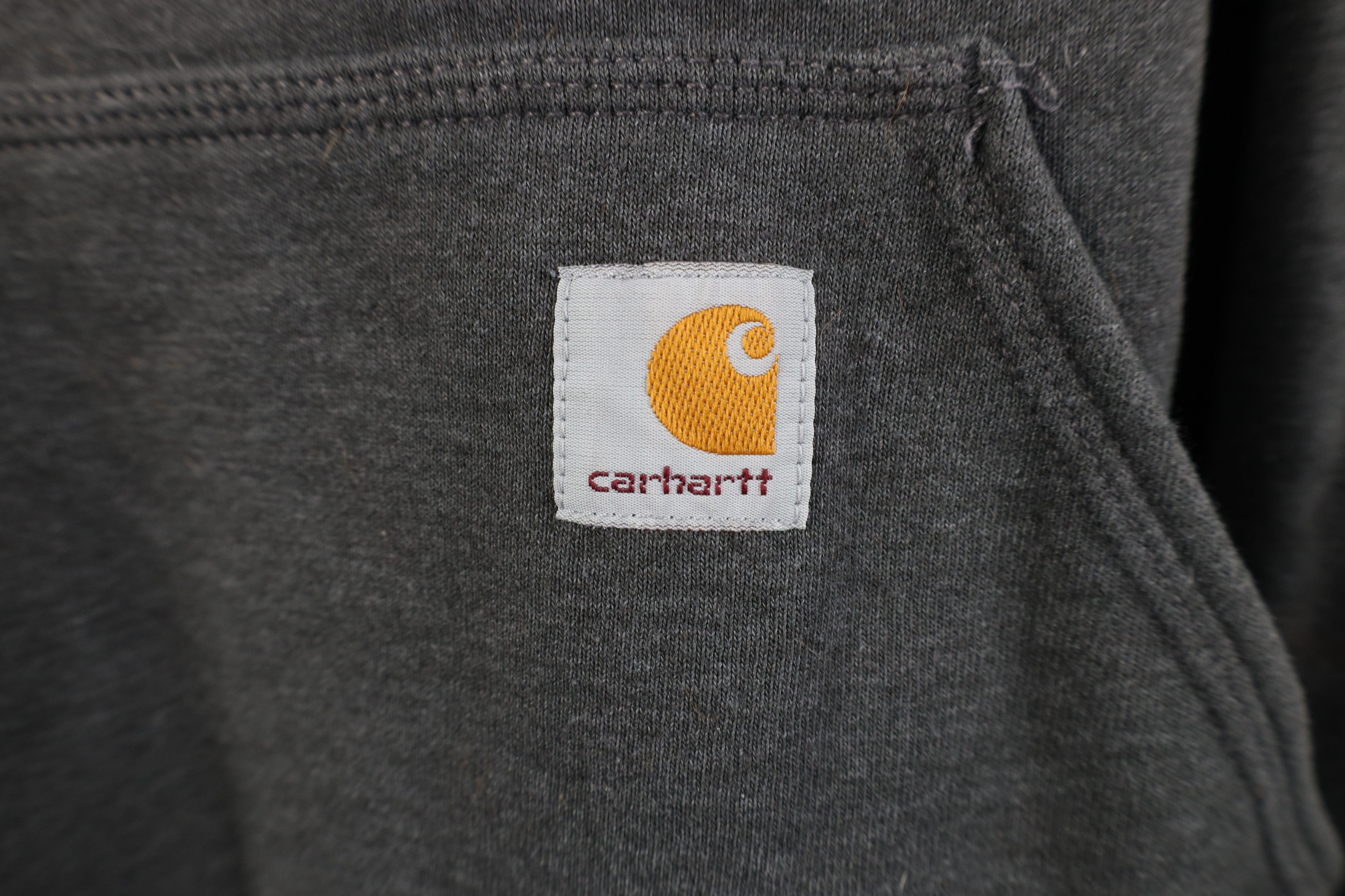 Carhartt Vintage Y2K Carhartt Spell Out Heavyweight Hoodie Sweatshirt Size US S / EU 44-46 / 1 - 5 Thumbnail