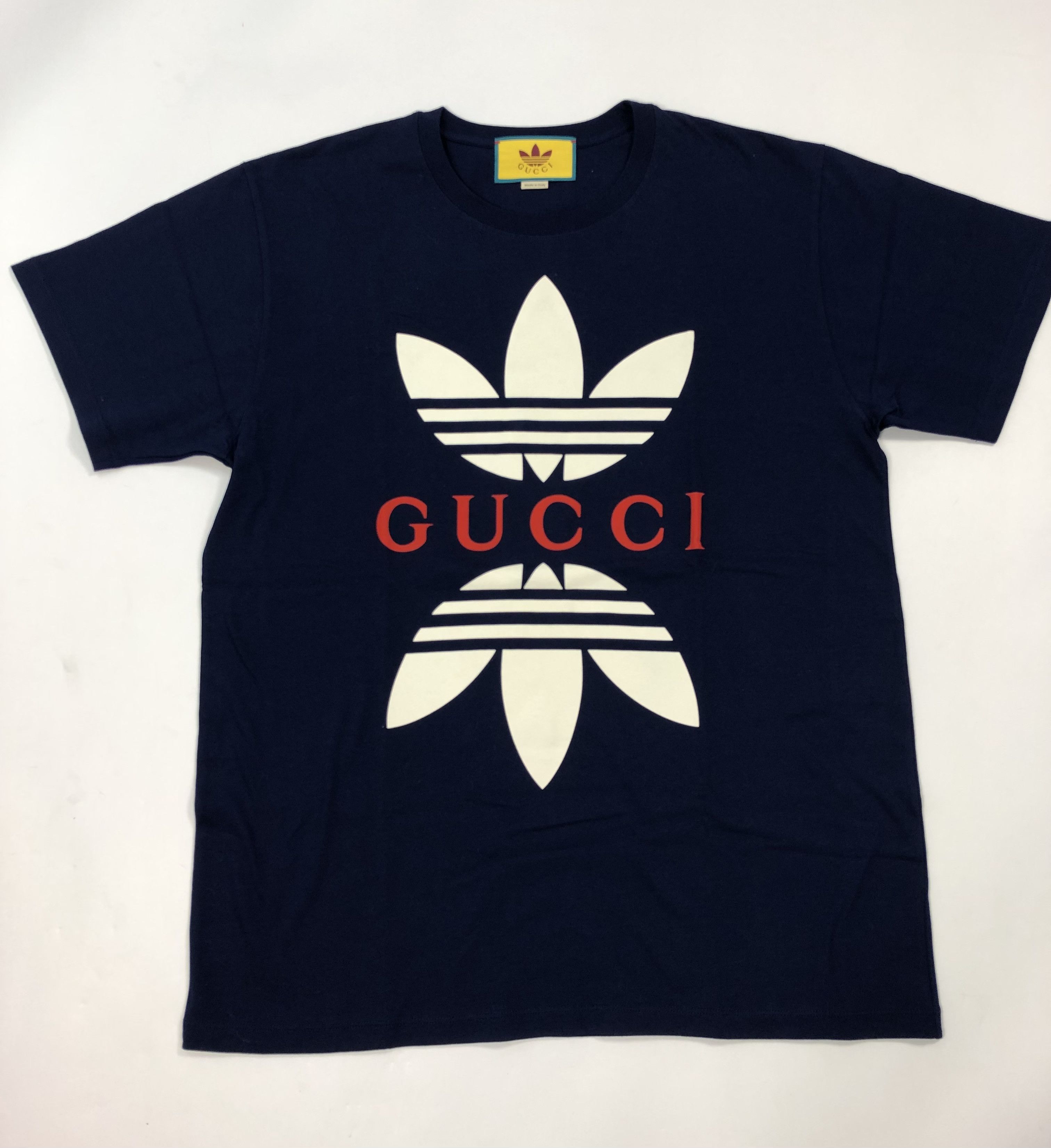 Adidas × Gucci Men's Gucci x Adidas T-shirt Size US M / EU 48-50 / 2 - 1 Thumbnail