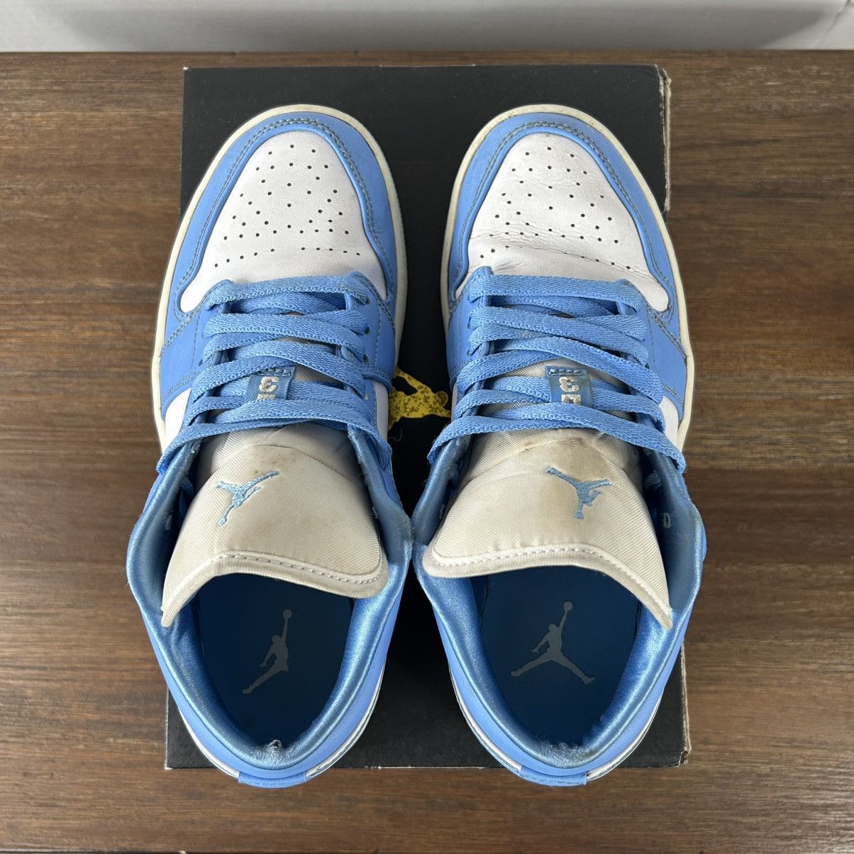 Nike Jordan 1 Low University Blue UNC Women's Size 8 Size US 8 / IT 38 - 5 Thumbnail