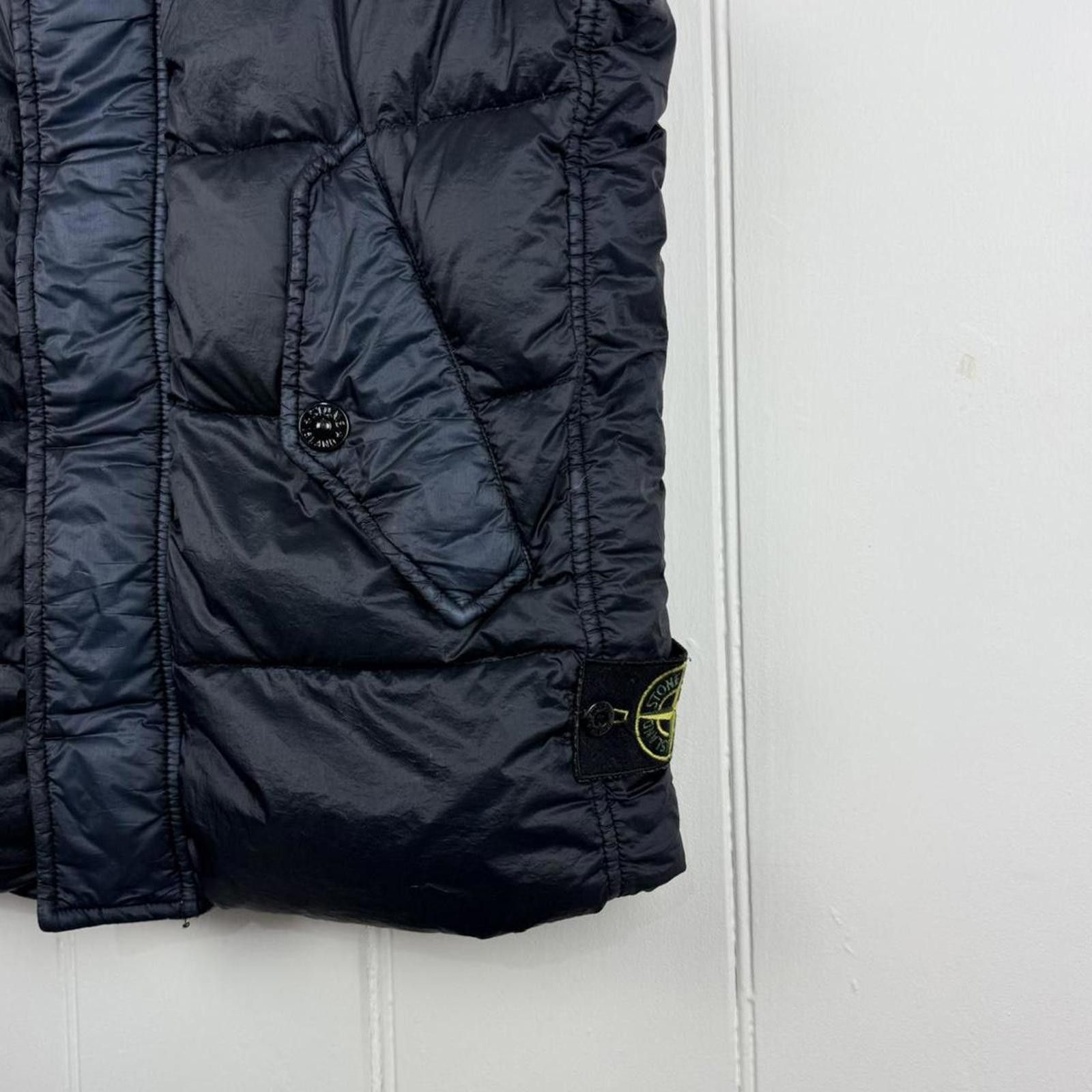 Stone Island Stone Island Garment Dyed Down 26GR-X SQM-N Gilet Size US M / EU 48-50 / 2 - 2 Thumbnail