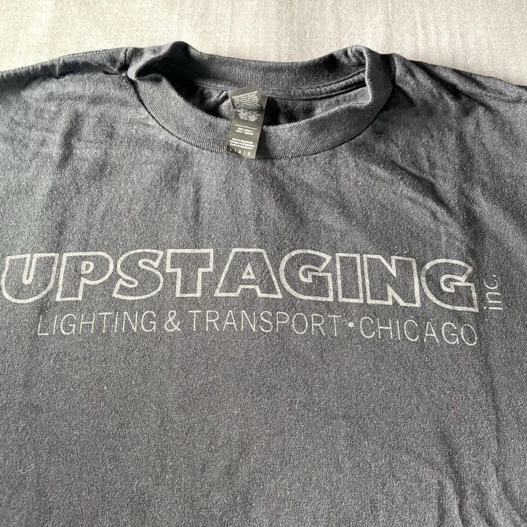 Vintage Rufus Du Sol Shirt Mens Large Crew Shirt Upstaging Lighting Crew Electronica Shirt Size US L / EU 52-54 / 3 - 4 Thumbnail