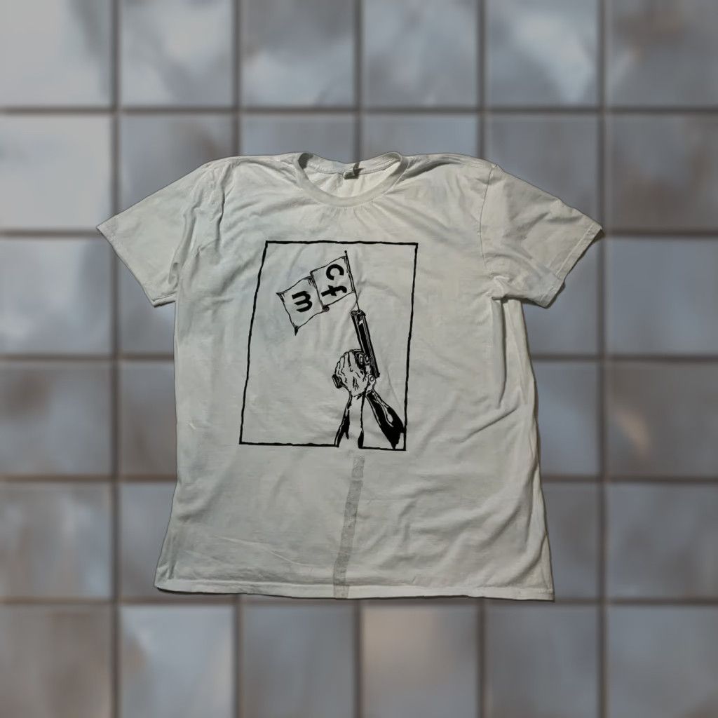 Vintage VINTAGE CFM Charles Frances Moothart Homegrown Paranoia Diluted Dreams T-Shirt XL White Mens Shirt Size US XL / EU 56 / 4 - 1 Thumbnail