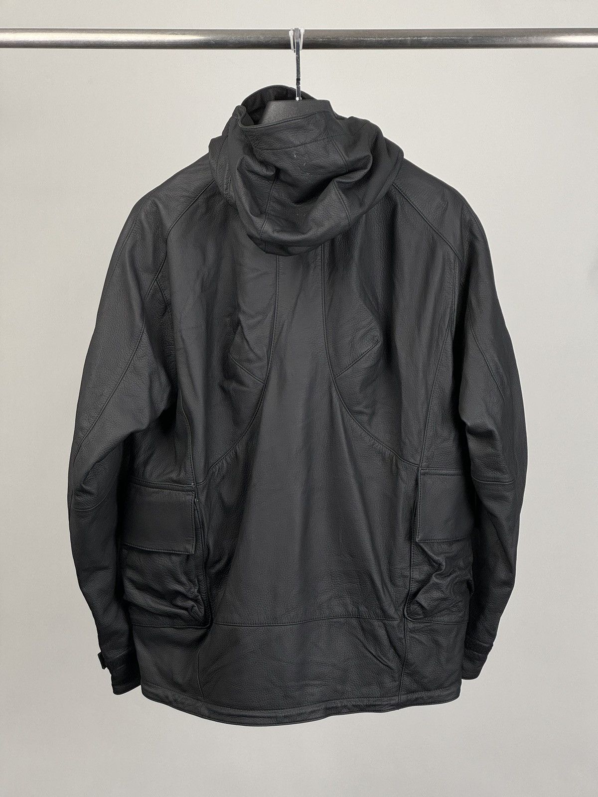 The Viridi-anne Leather mask hooded jacket size 2 Size US M / EU 48-50 / 2 - 13 Thumbnail