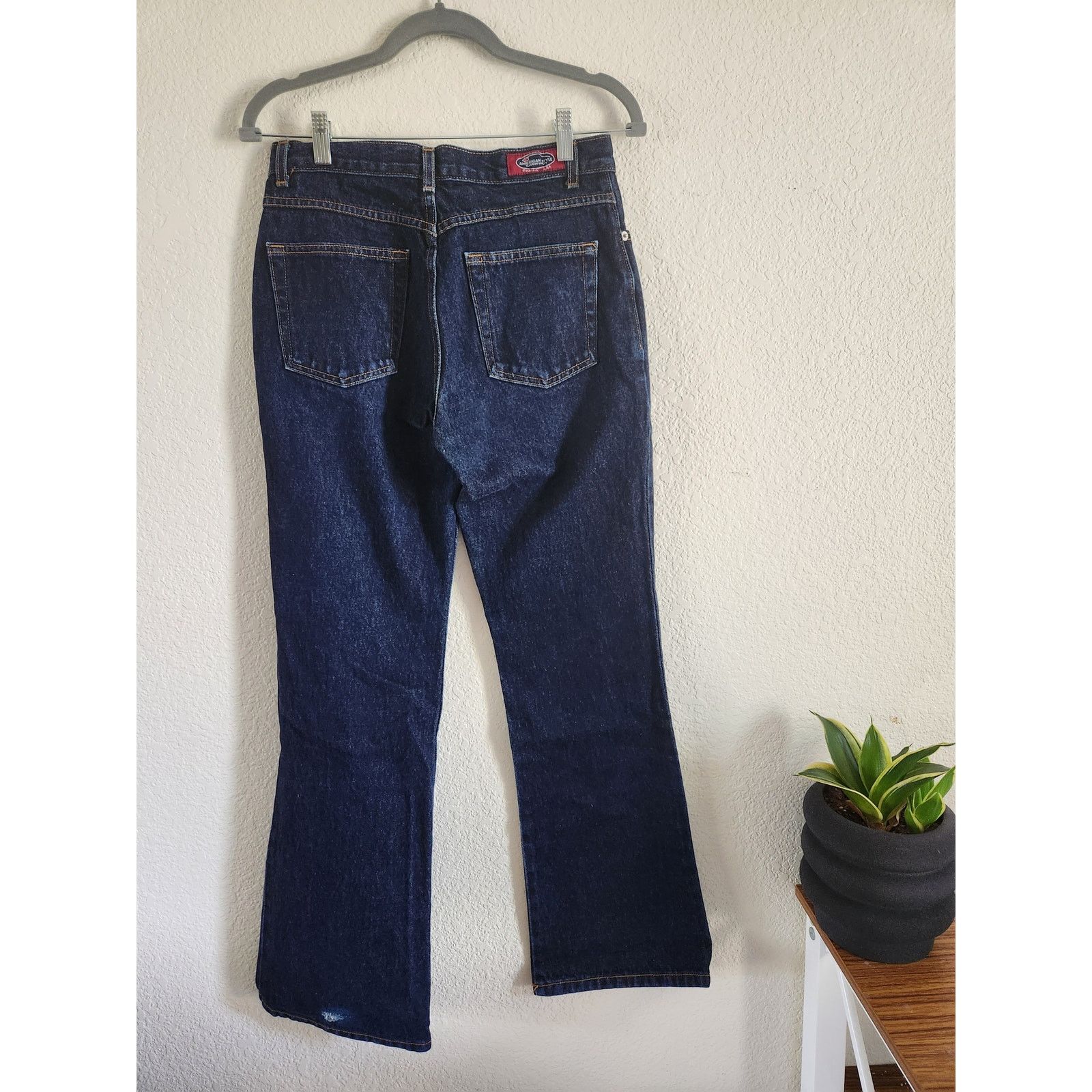 Blk Dnm Y2k Eunina American Style U.S.A Dark Wash Denim Jeans 9 Size 30" / US 8 / IT 44 - 4 Thumbnail