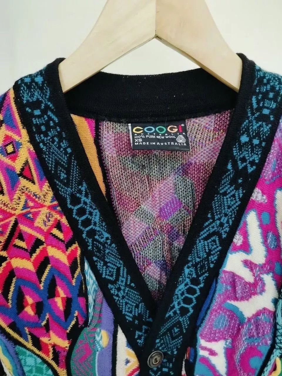 Coogi COOGI Classic Authentic Vintage Grandpa Sweater 3D Pattern Size US XS / EU 42 / 0 - 2 Thumbnail