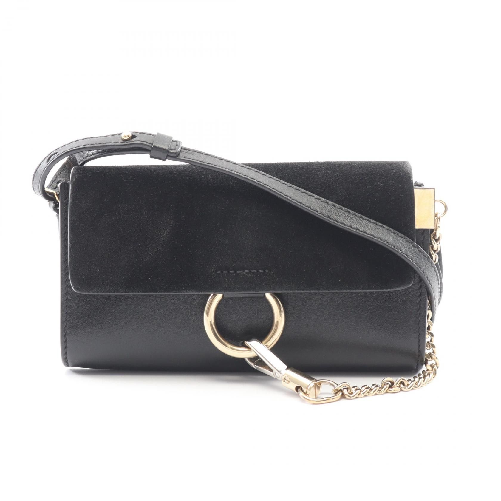 Chloe Chloe Chloe FAYE Leather Suede Mini Shoulder Bag Leather Shoulder Bag DUTY FREE for USA Size ONE SIZE - 1 Thumbnail