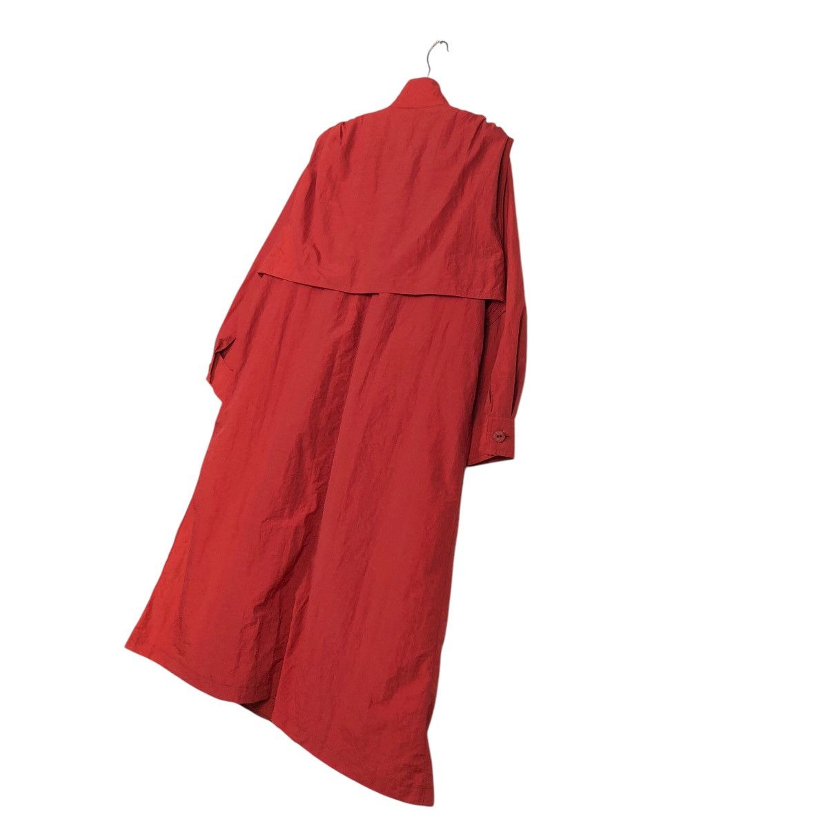 Designer × Japanese Brand × Vintage 📌Rich Red Vintage Long Jacket Tokyo Style Issey Miyake Size US M / EU 48-50 / 2 - 12 Thumbnail