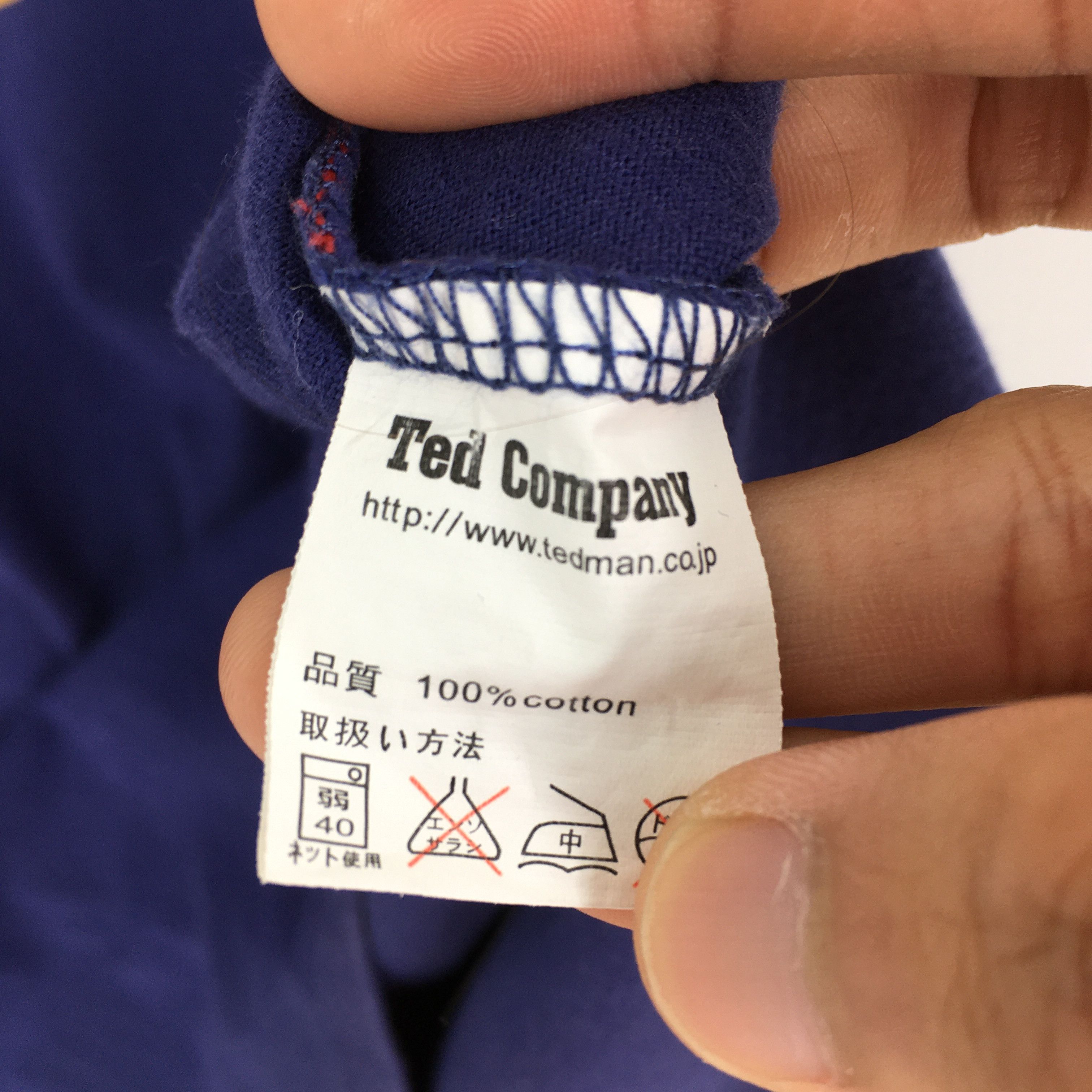 Japanese Brand × Tedman × Vintage Ted Company Tedman's Angry Teddy Blue Tshirt Size M Size US M / EU 48-50 / 2 - 8 Thumbnail