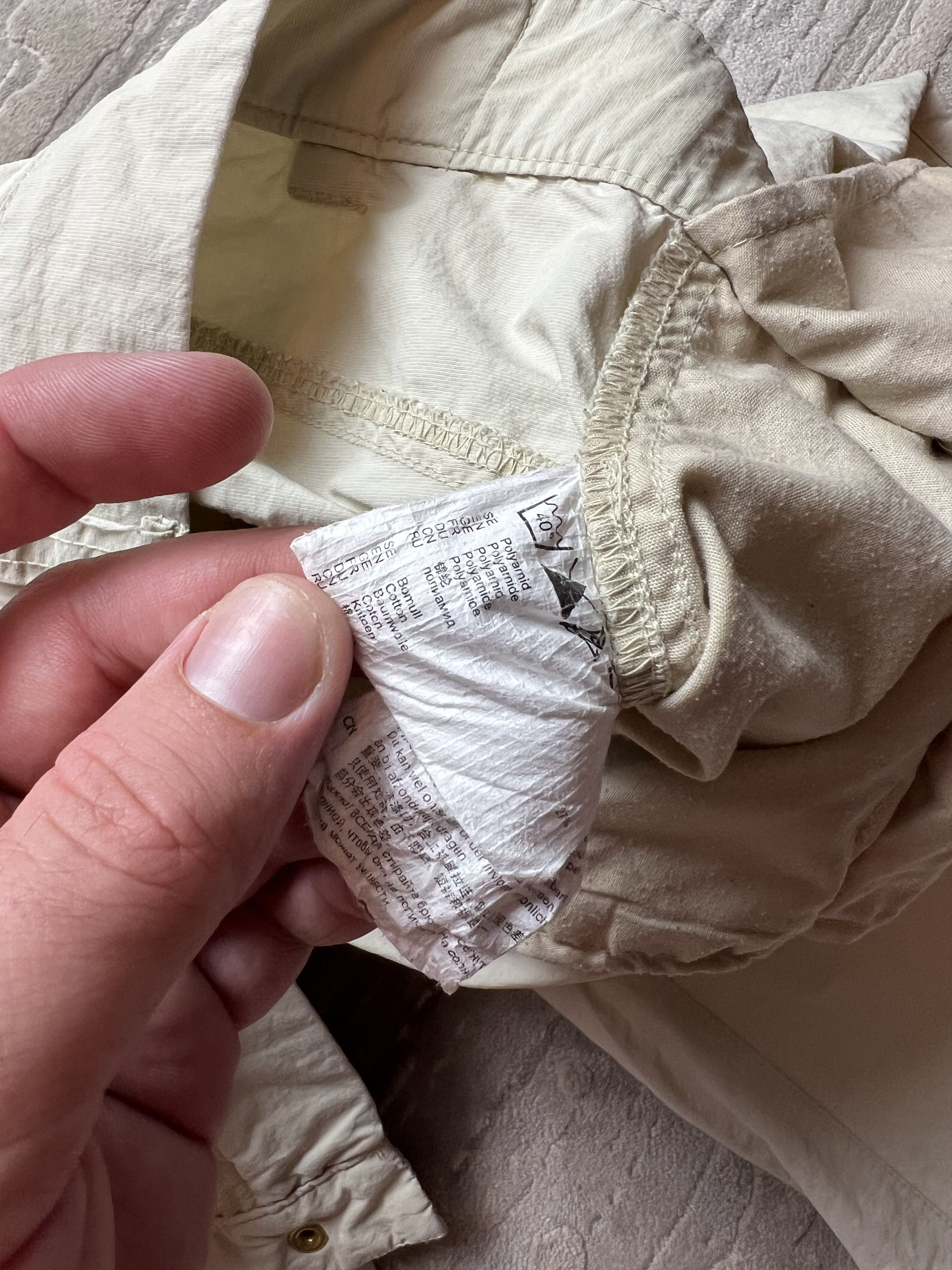 Fjallraven Fjallraven logo outdoor beige pants women’s nylon 2 in 1 zip Size 30" / US 8 / IT 44 - 5 Thumbnail