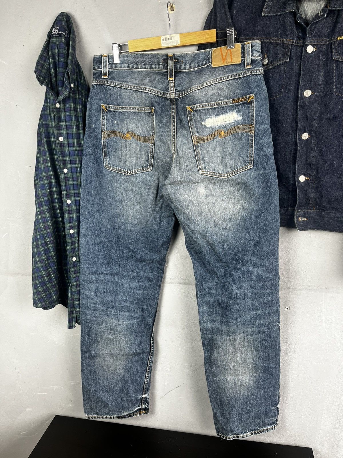 Nudie Jeans Nudie Jeans co denim distressed pants Size US 34 / EU 50 - 15 Thumbnail