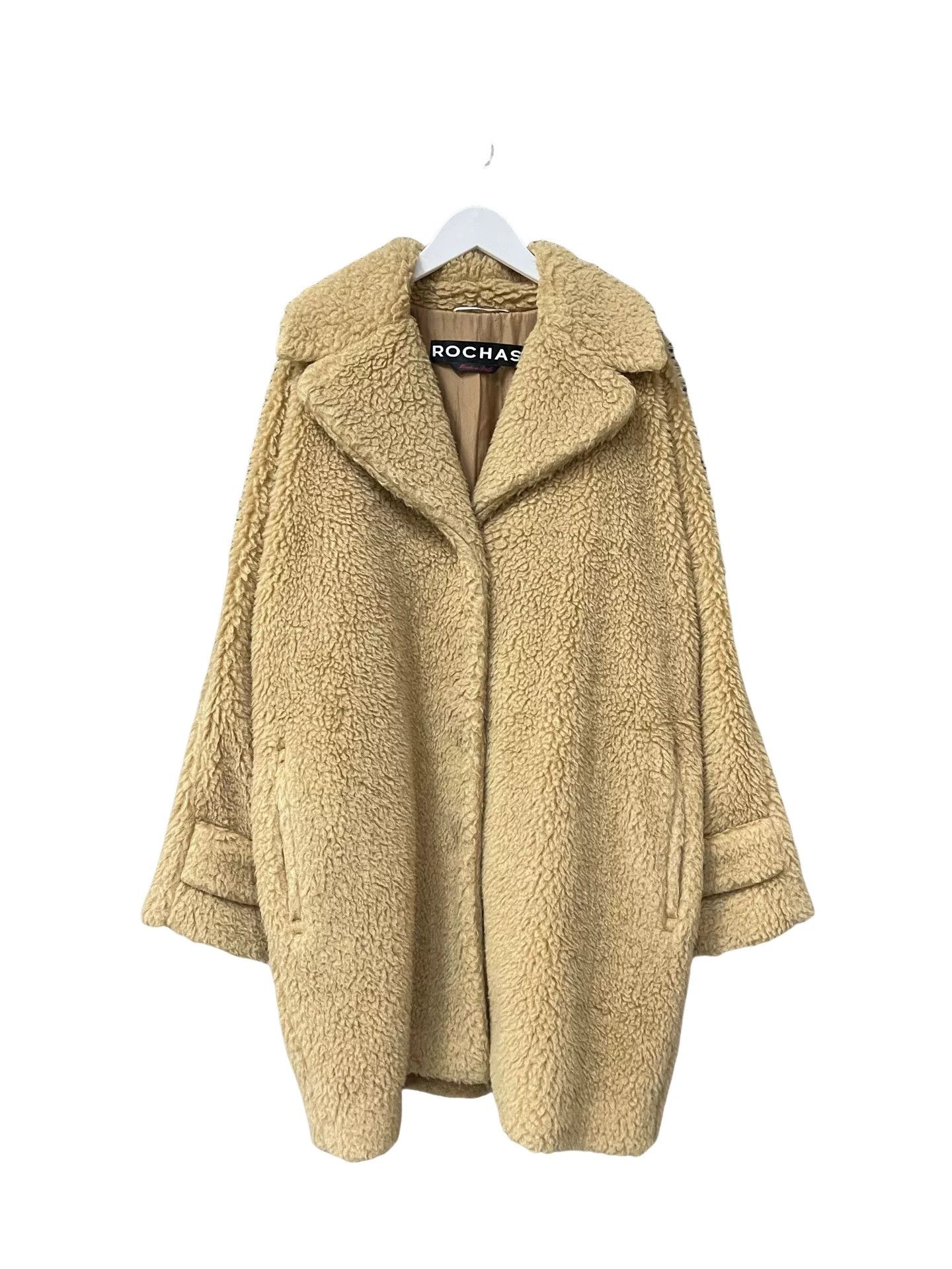 Rochas Rochas Wool Blend Teddy Coat Size 38 Size XS / US 0-2 / IT 36-38 - 1 Thumbnail