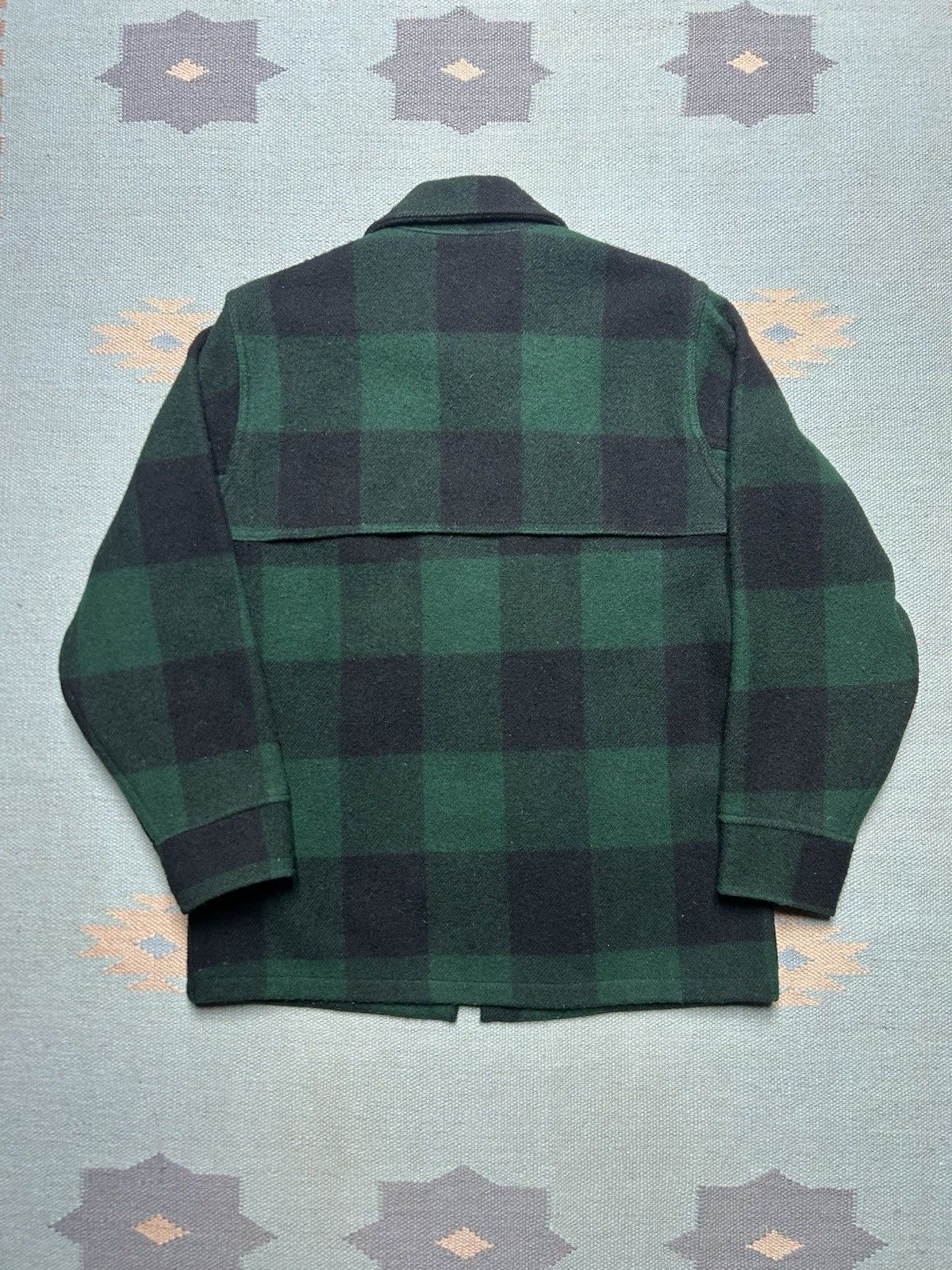 Vintage 1960s LL Bean mackinaw jacket cape cruiser buffalo plaid M Size US M / EU 48-50 / 2 - 6 Thumbnail
