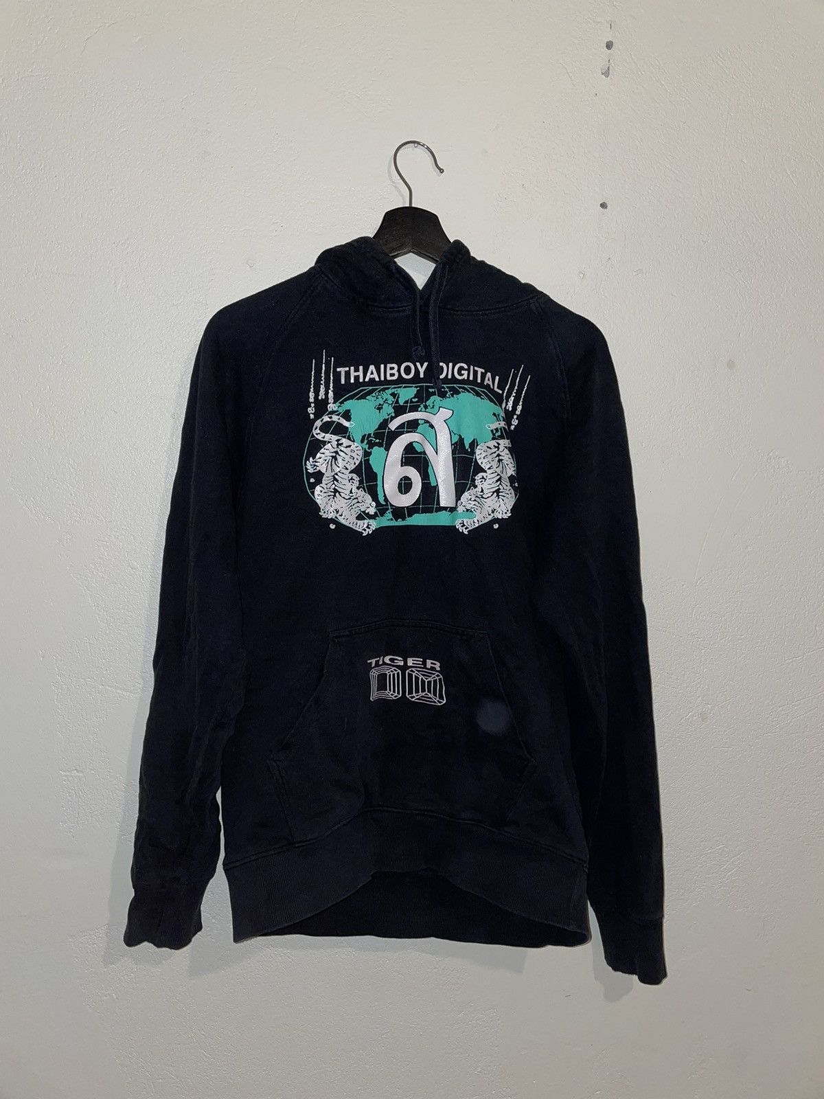 Drain Gang × Sad Boys × Sad Boys Sbe Merch Thaiboy Digital Tiger Hoodie ...