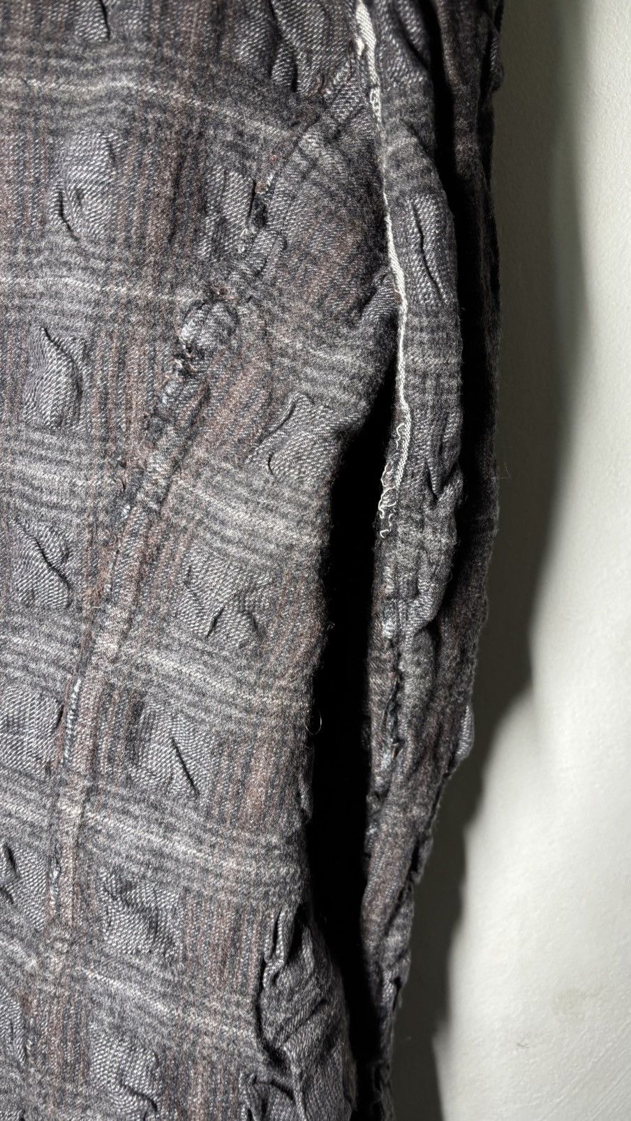 Marc Le Bihan Marc le Bihan vintage archive couture blazer checked wool s Size 46S - 11 Thumbnail
