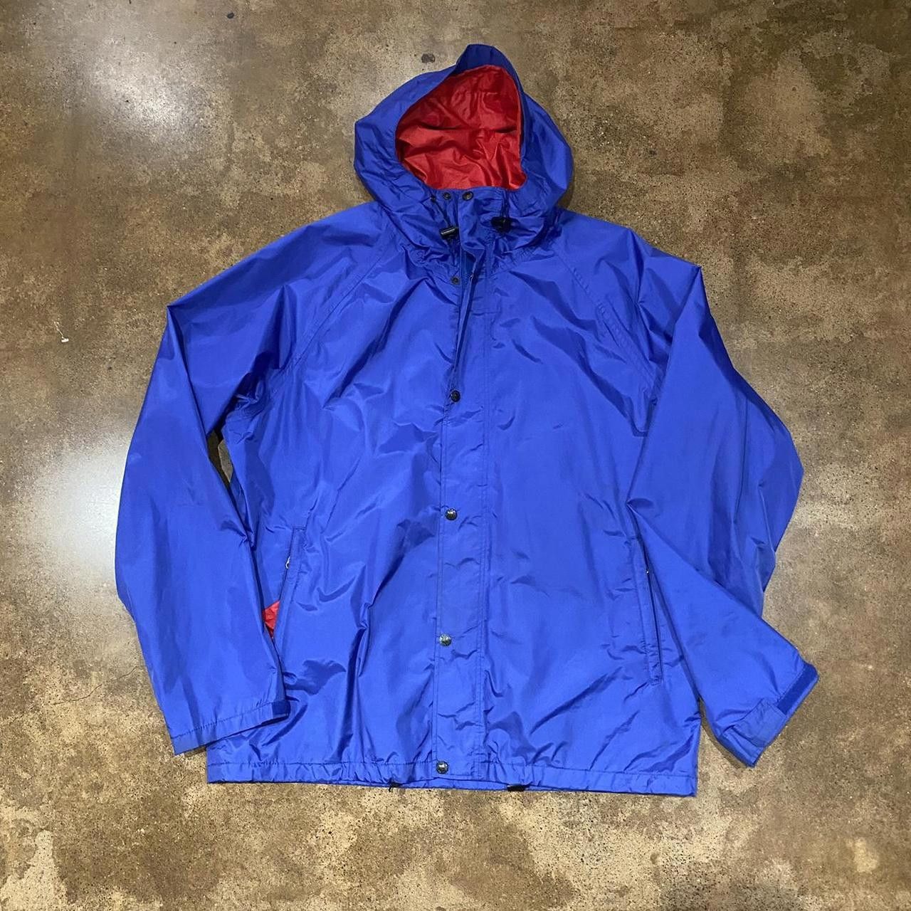 The North Face The North Face Windy Pass Men's Blue and Red Jacket Size US XL / EU 56 / 4 - 2 Thumbnail