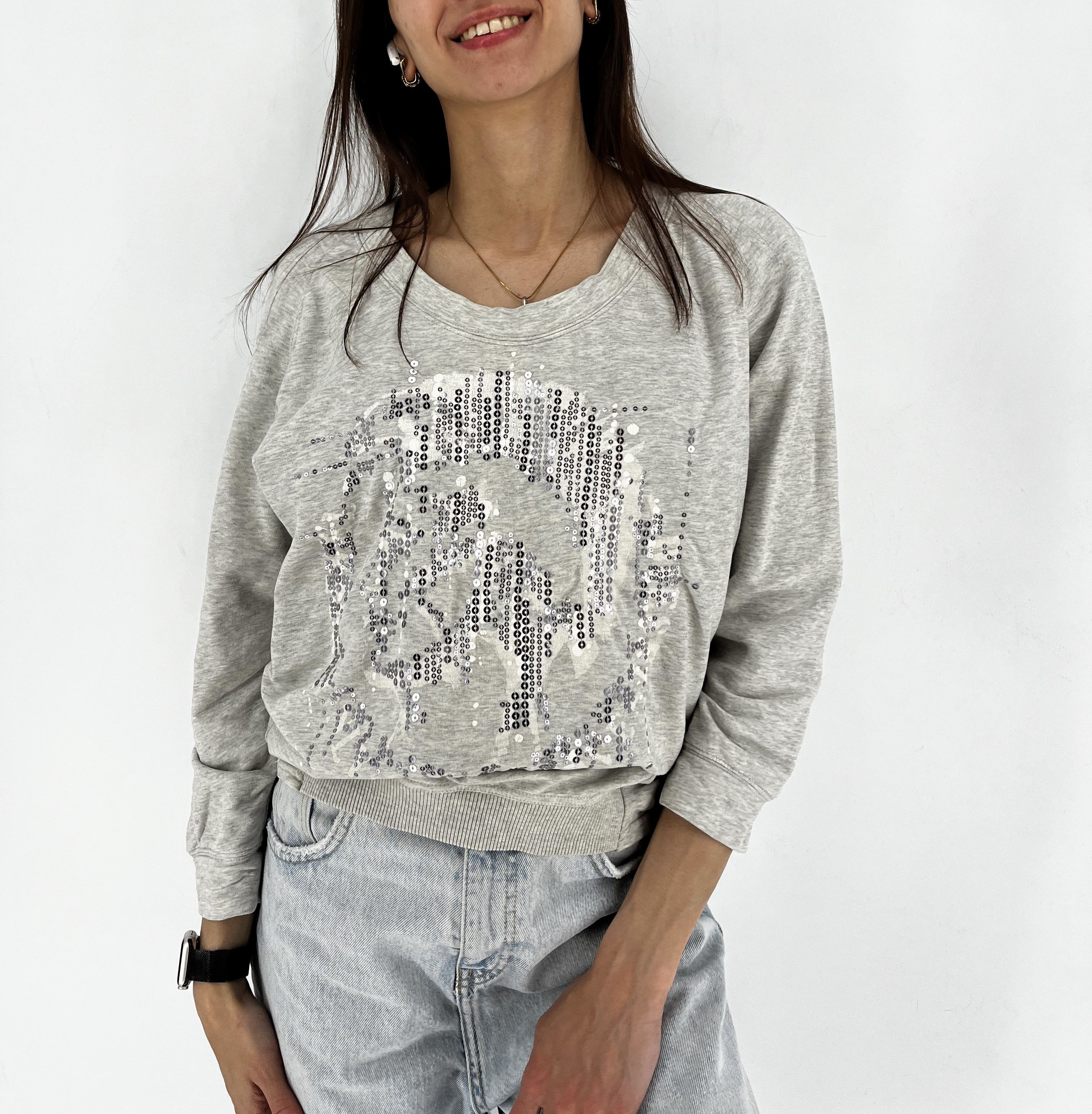 Diesel Vintage Diesel Big Logo Womens Sweatshirt Size S / US 4 / IT 40 - 1 Thumbnail